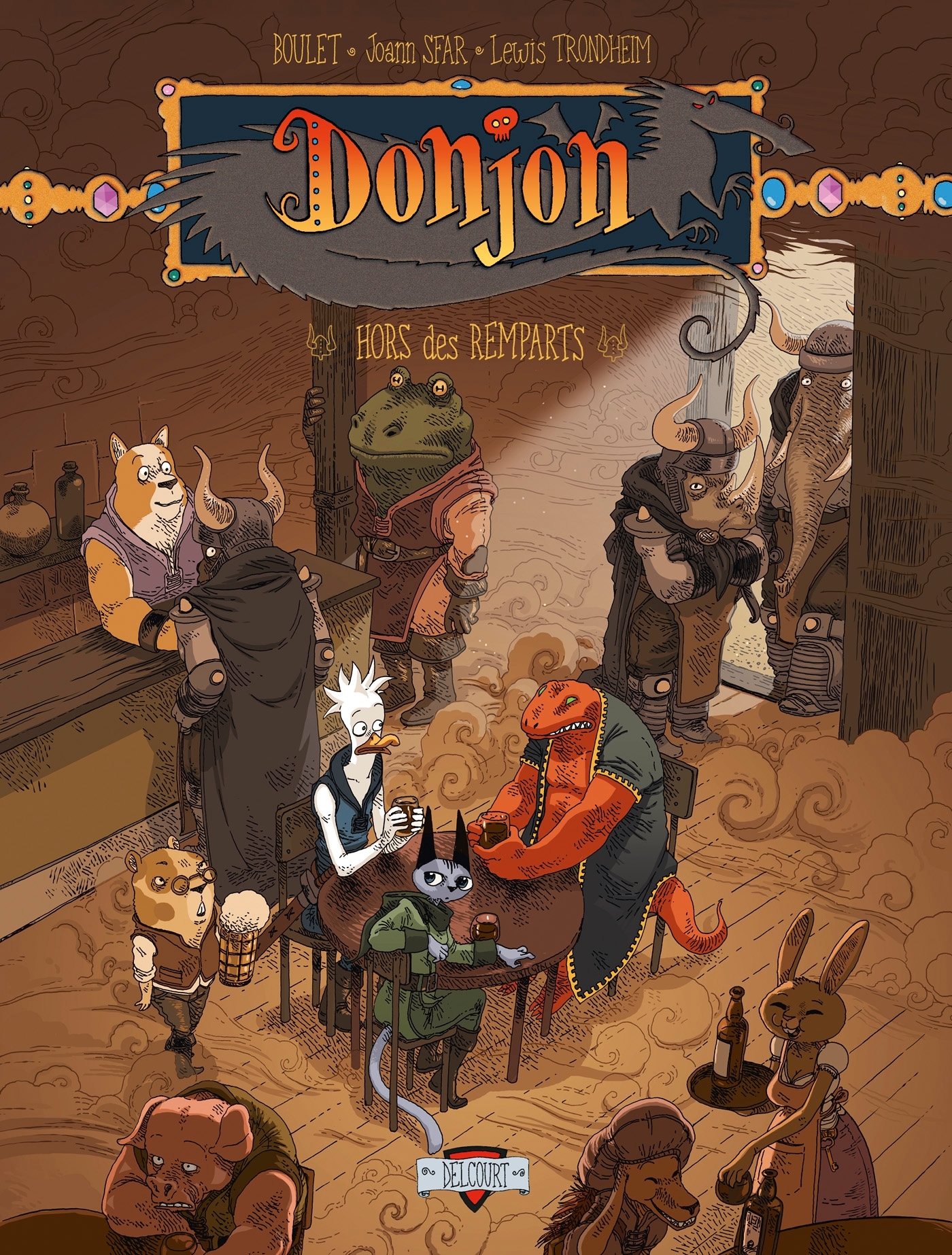 DONJON ZENITH T07 - HORS DES REMPARTS - Joann Sfar - DELCOURT