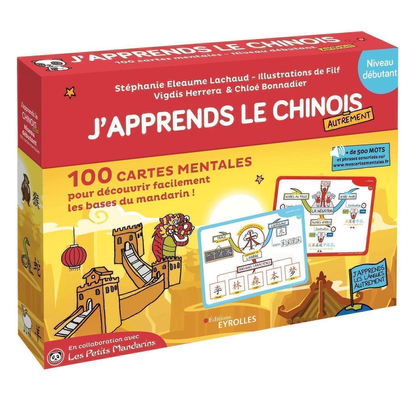 J'apprends le chinois autrement - Chloé Bonnadier - EYROLLES