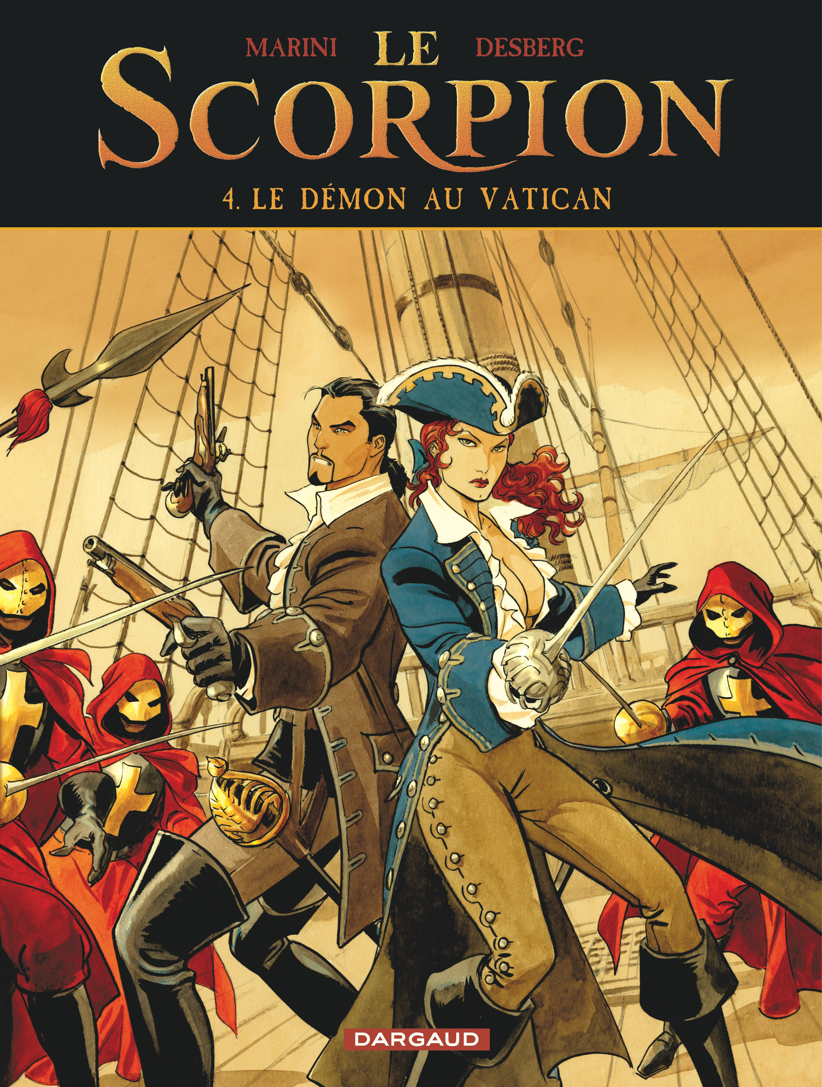 SCORPION T4 LE DEMON AU VATICAN -  Marini Enrico - DARGAUD