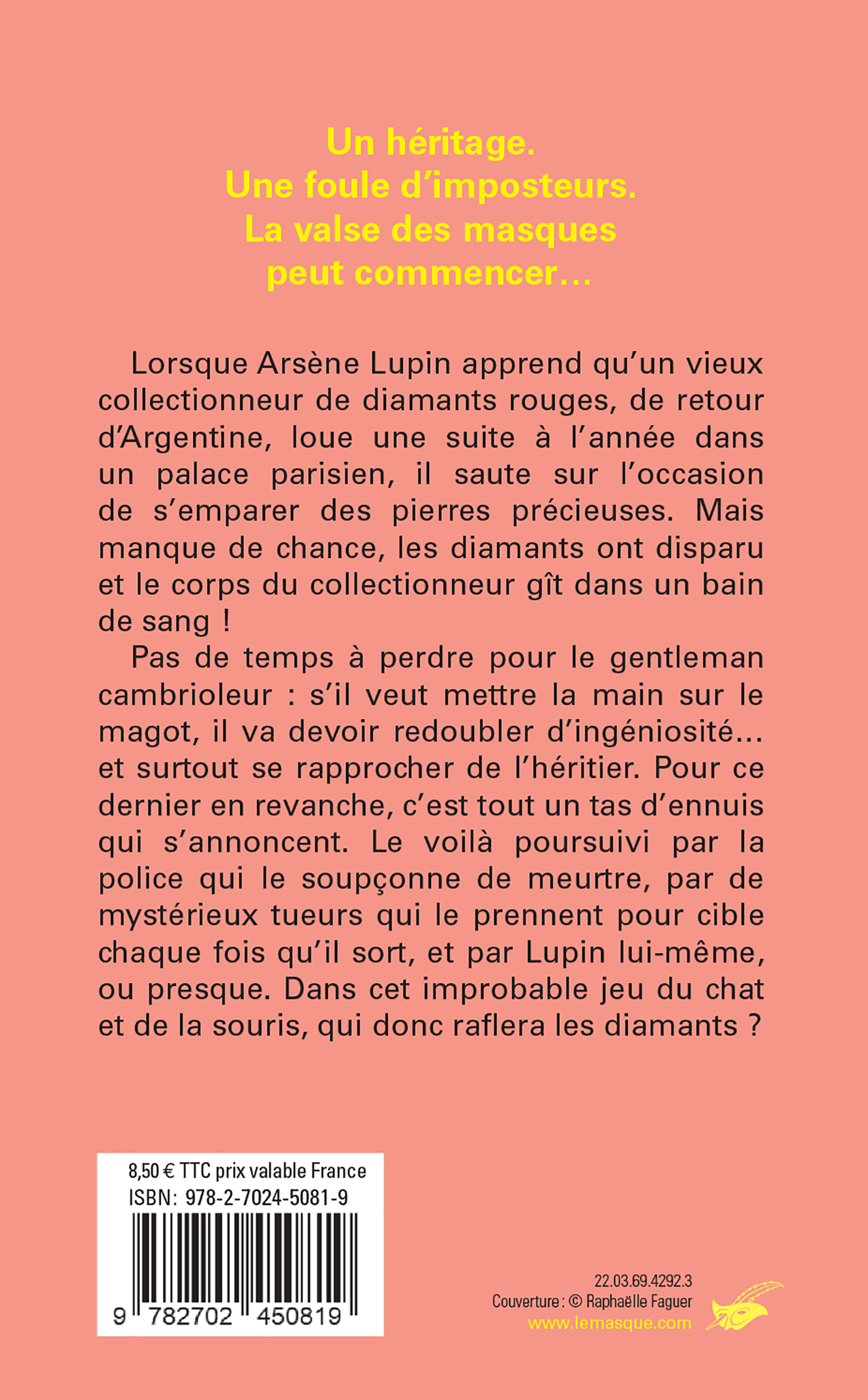 LA VIE PRIVEE D-ARSENE LUPIN - Frédéric Lenormand - ED DU MASQUE