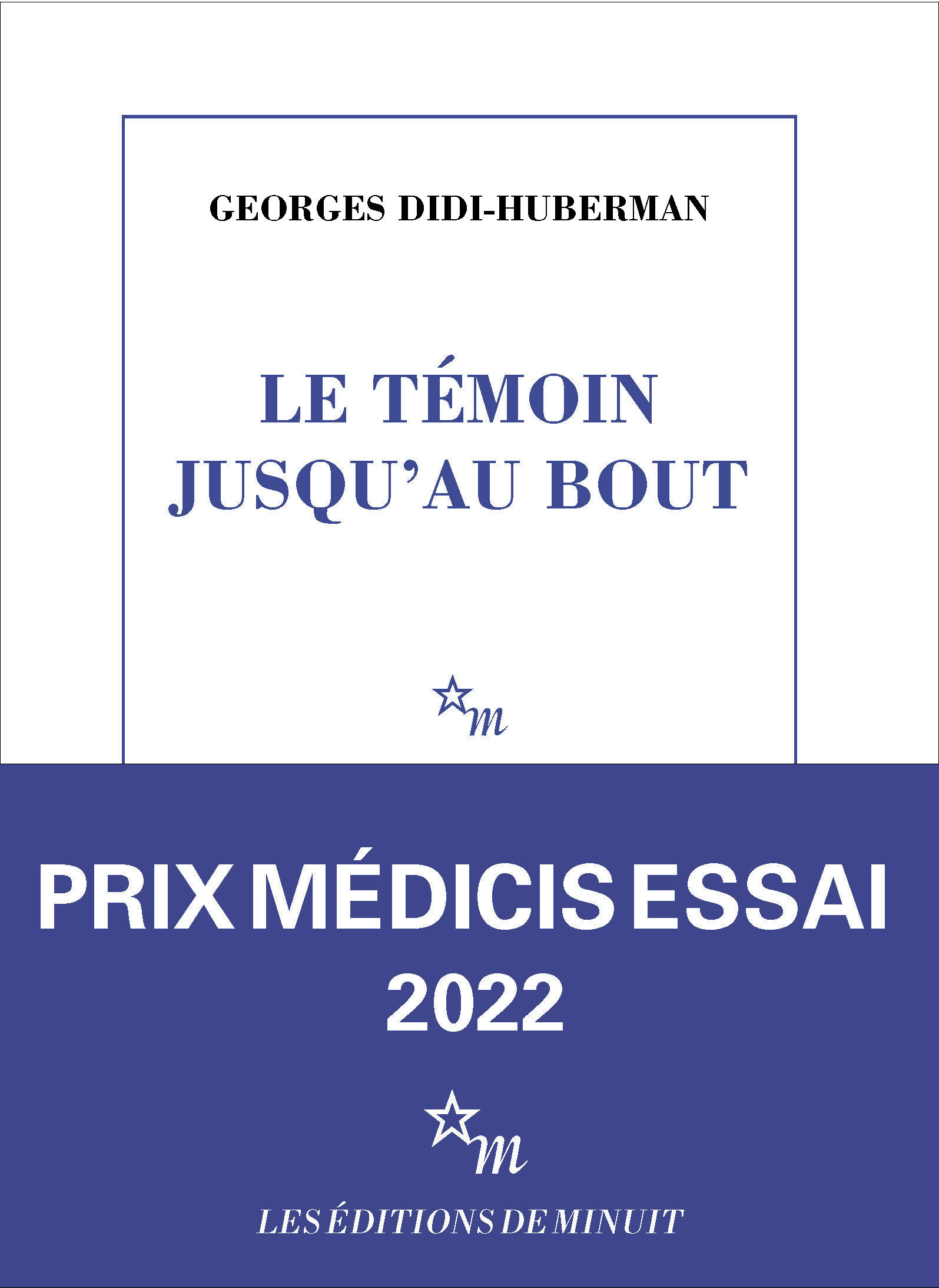 LE TEMOIN JUSQU-AU BOUT. UNE LECTURE DE VICTOR KLEMPERER - ILLUSTRATIONS, COULEUR - Georges Didi-Huberman - MINUIT