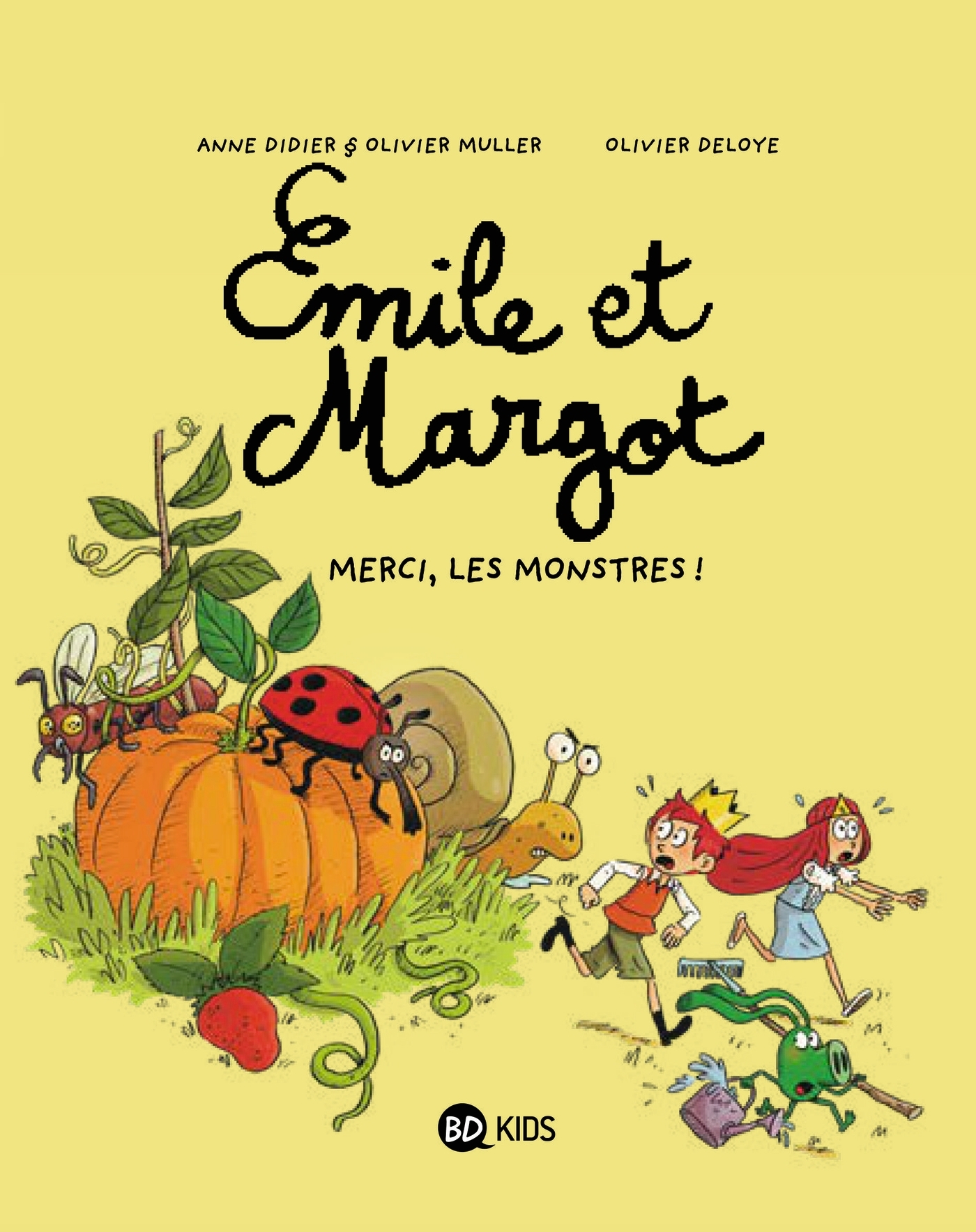 EMILE ET MARGOT T4 MERCI LES MONSTRES ! - Anne Didier - BAYARD JEUNESSE