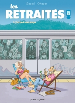 Les Retraités en BD - Tome 01 - Jacky Goupil - VENTS D'OUEST