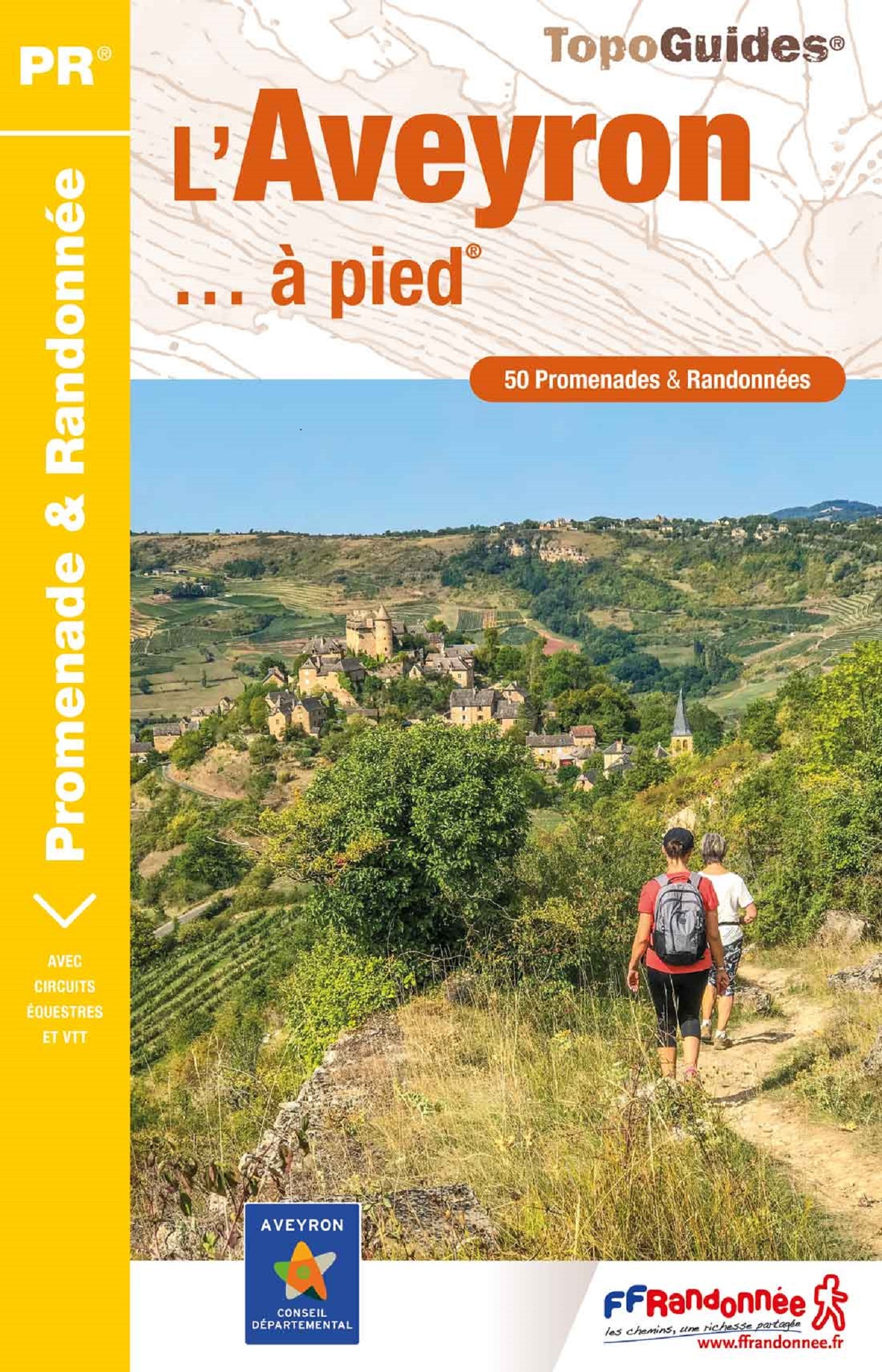 L'AVEYRON A PIED -  Collectif - FFRP