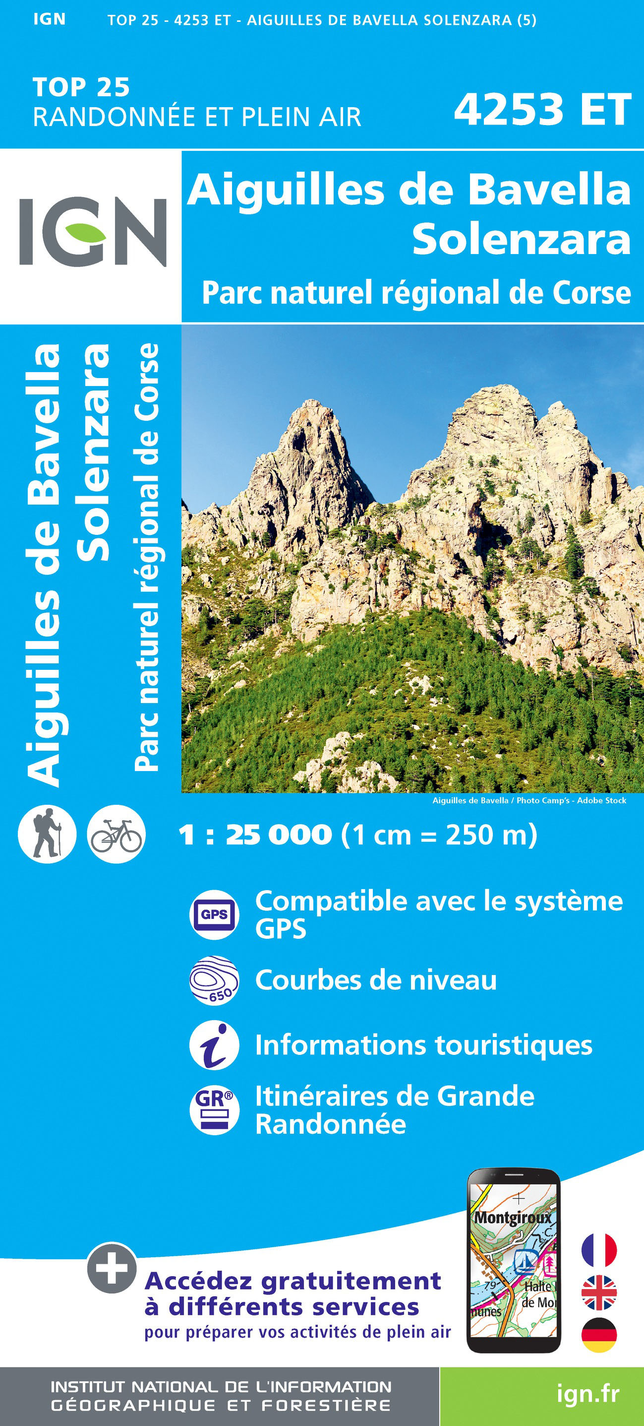 4253Et Aiguilles De Bavella - XXX - IGN