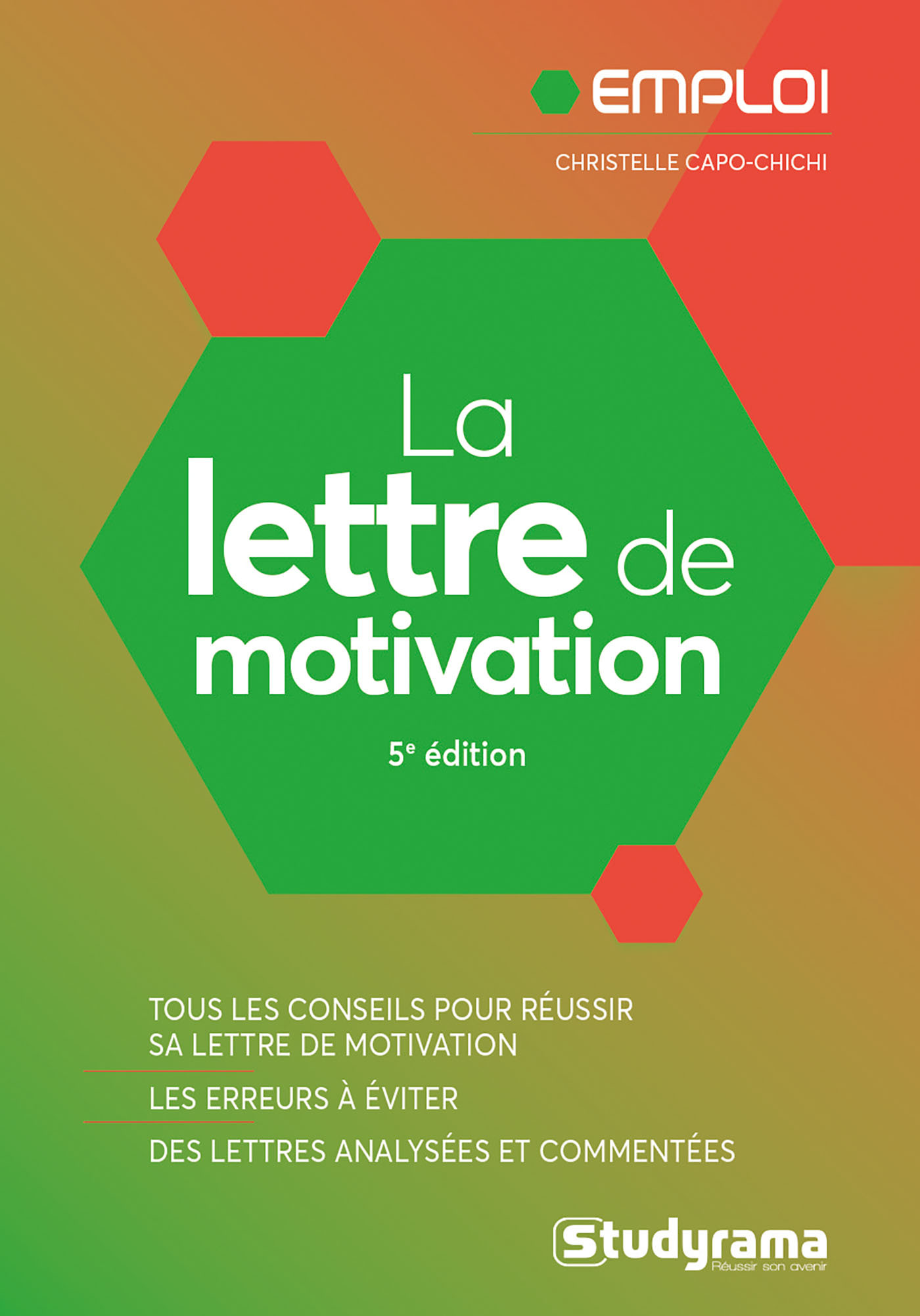 LA LETTRE DE MOTIVATION - Christelle Capo-Chichi - STUDYRAMA