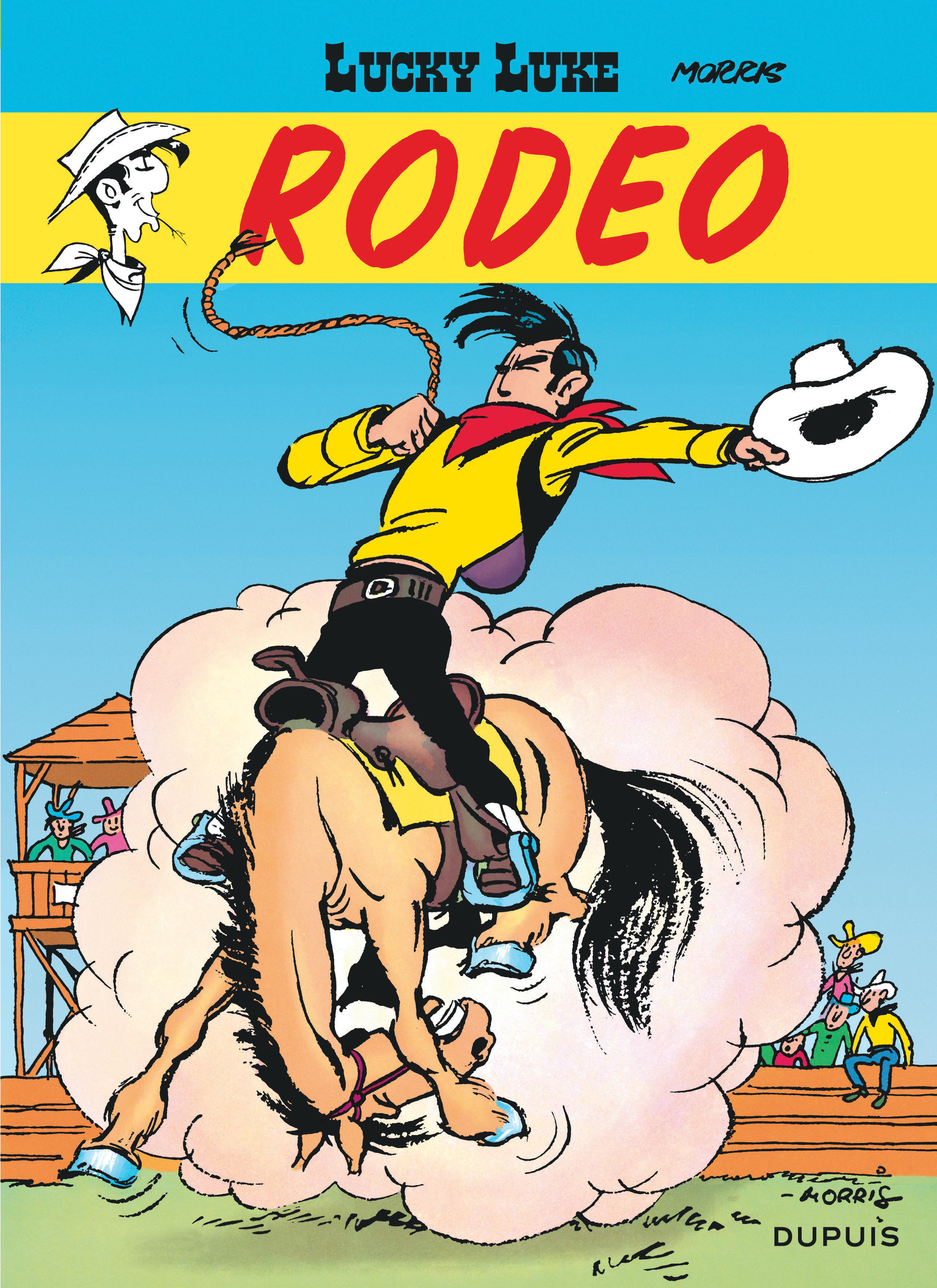 LUCKY LUKE T2 RODEO -  MORRIS - DUPUIS