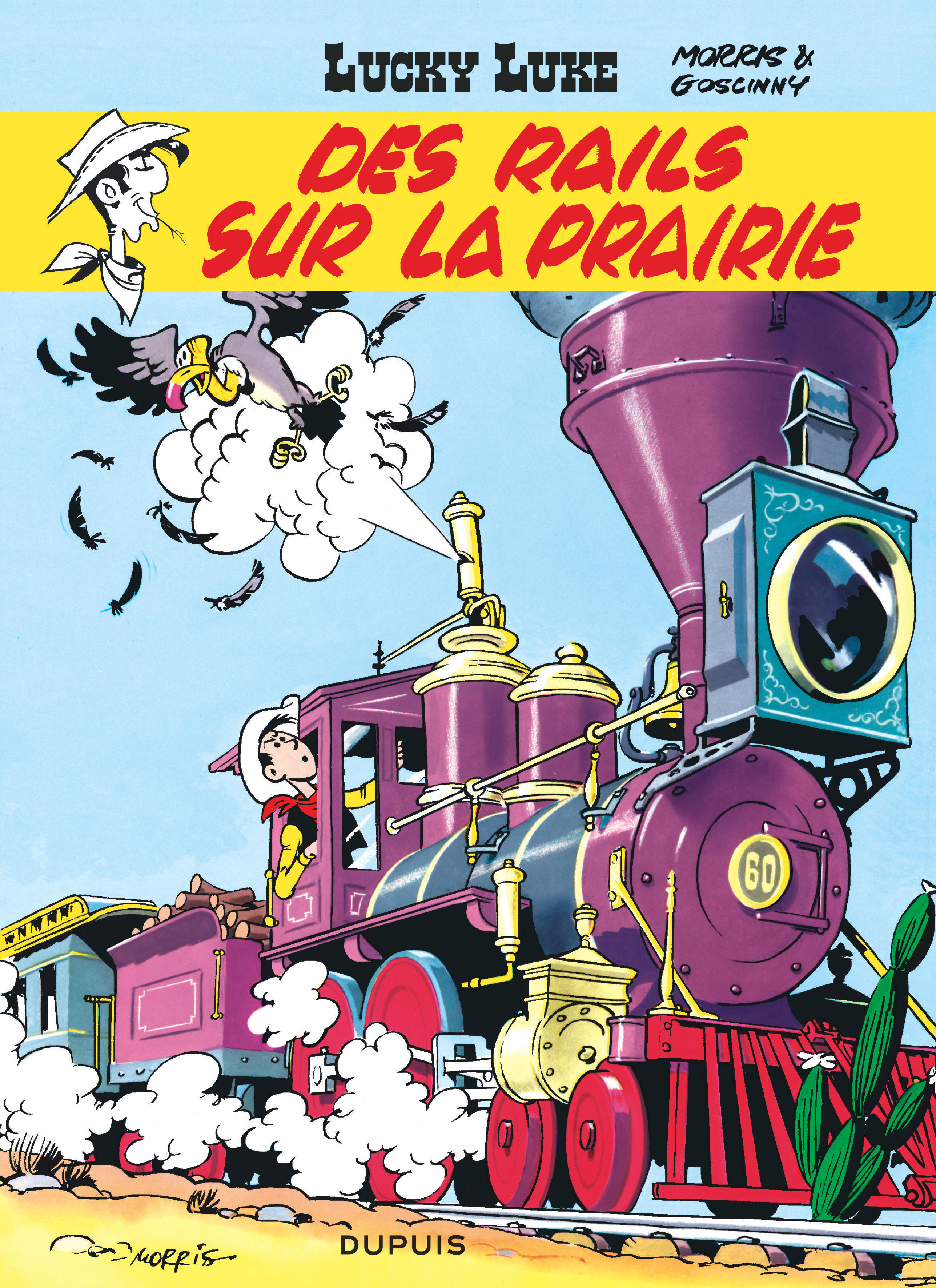 LUCKY LUKE T9 DES RAILS SUR LA PRAIRIE -  MORRIS - DUPUIS