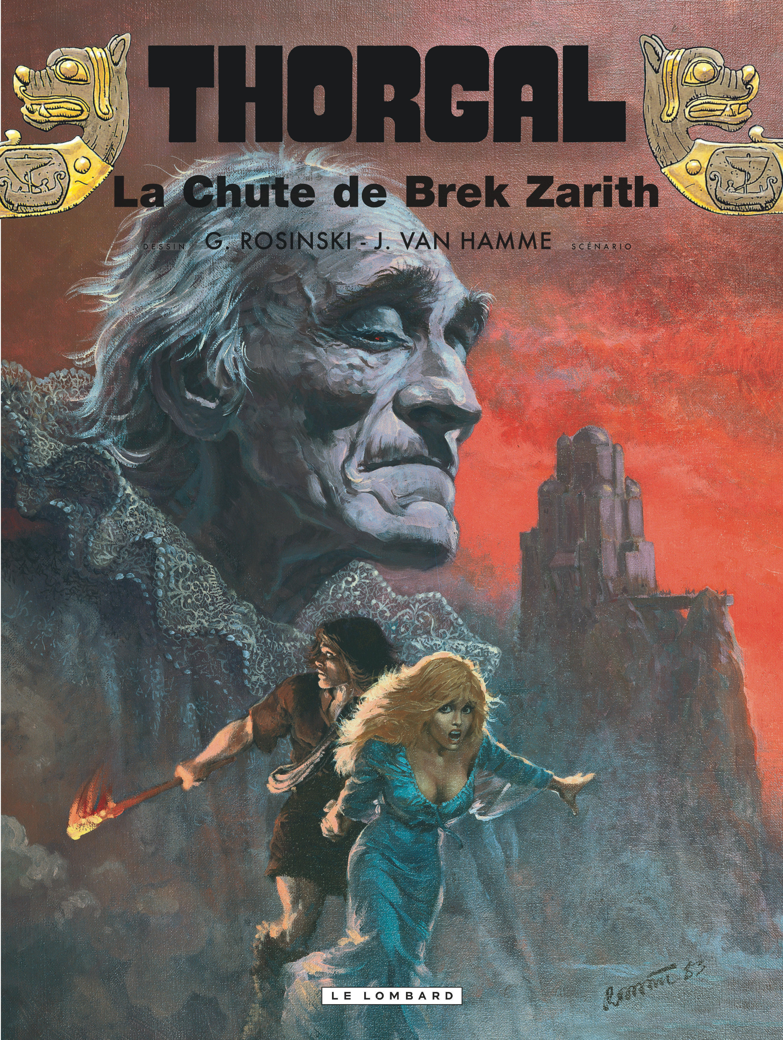 THORGAL T6 LA CHUTE DE BREK ZARITH -  Van Hamme Jean - LOMBARD