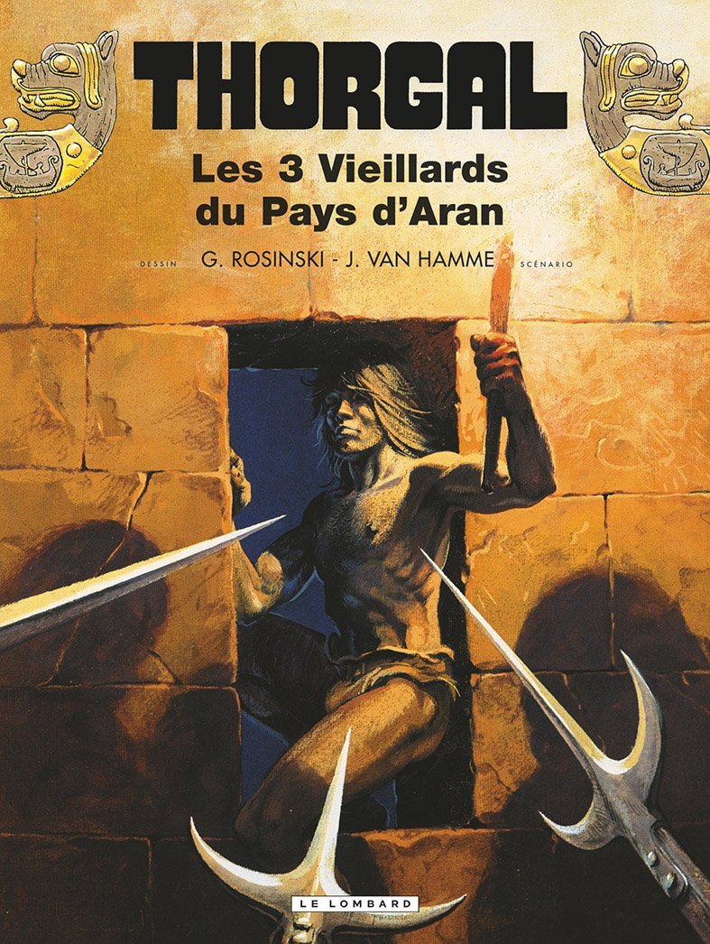 Thorgal - Tome 3 - Les trois vieillards du pays d'Aran rééd nouvelles couleurs -  Rosinski Grzegorz - LOMBARD