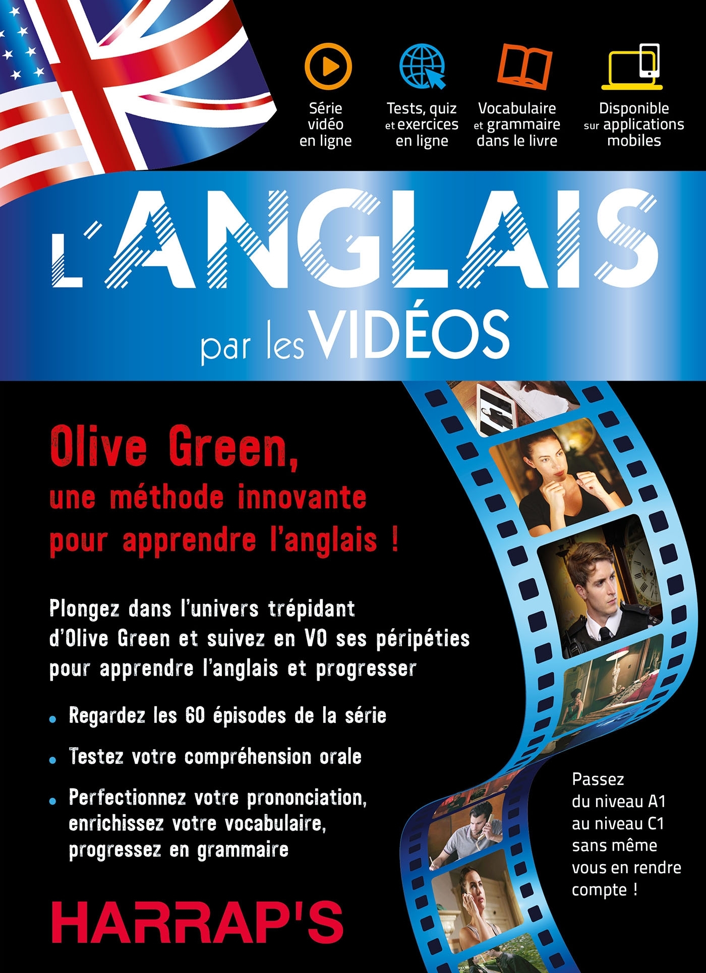 Harrap's l'anglais par les vidéos Olive GREEN -  Collectif - HARRAPS