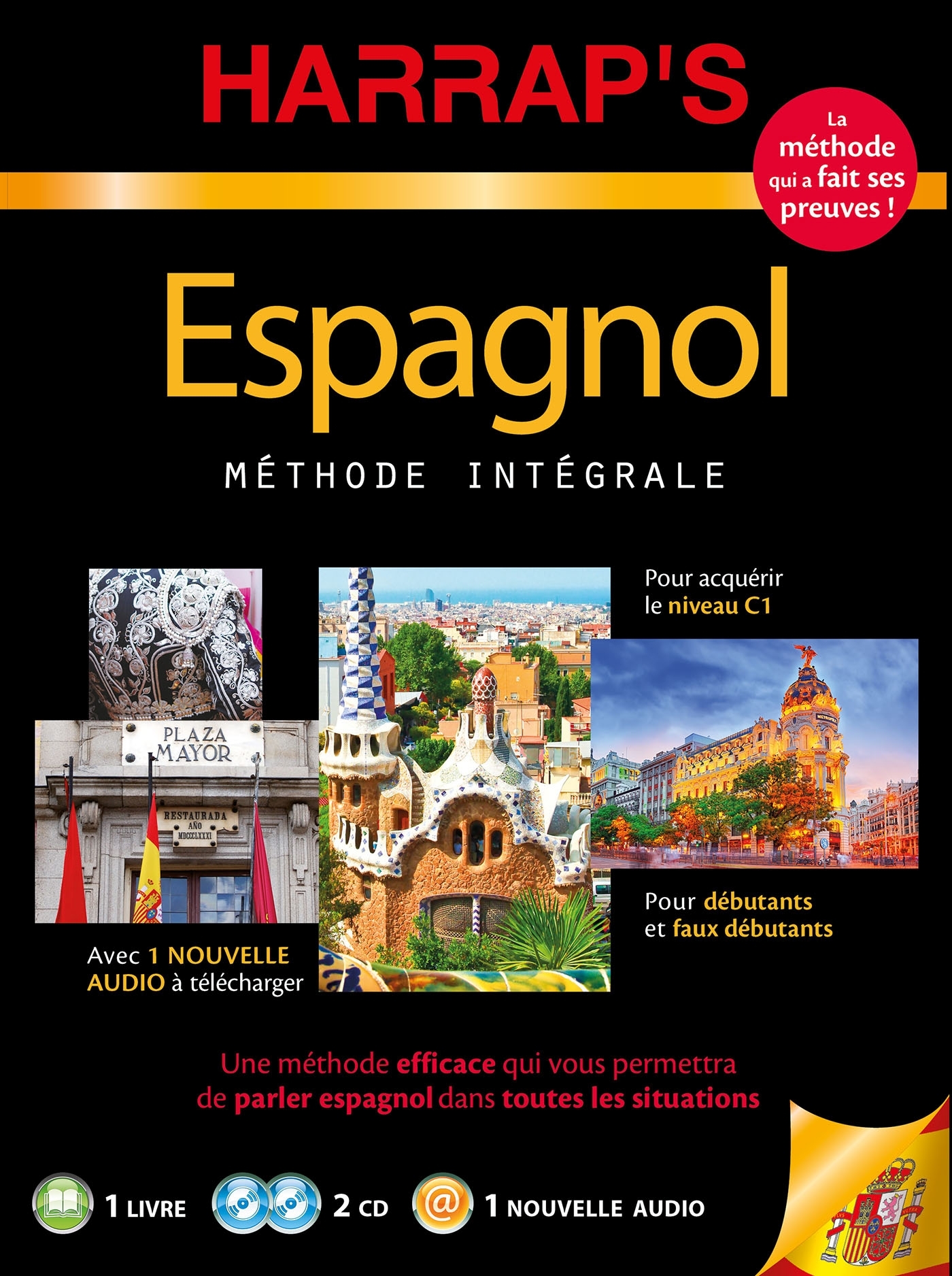 HARRAP-S METHODE INTEGRALE ESPAGNOL 2CD+LIVRE - Juan Kattan-Ibarra - HARRAPS