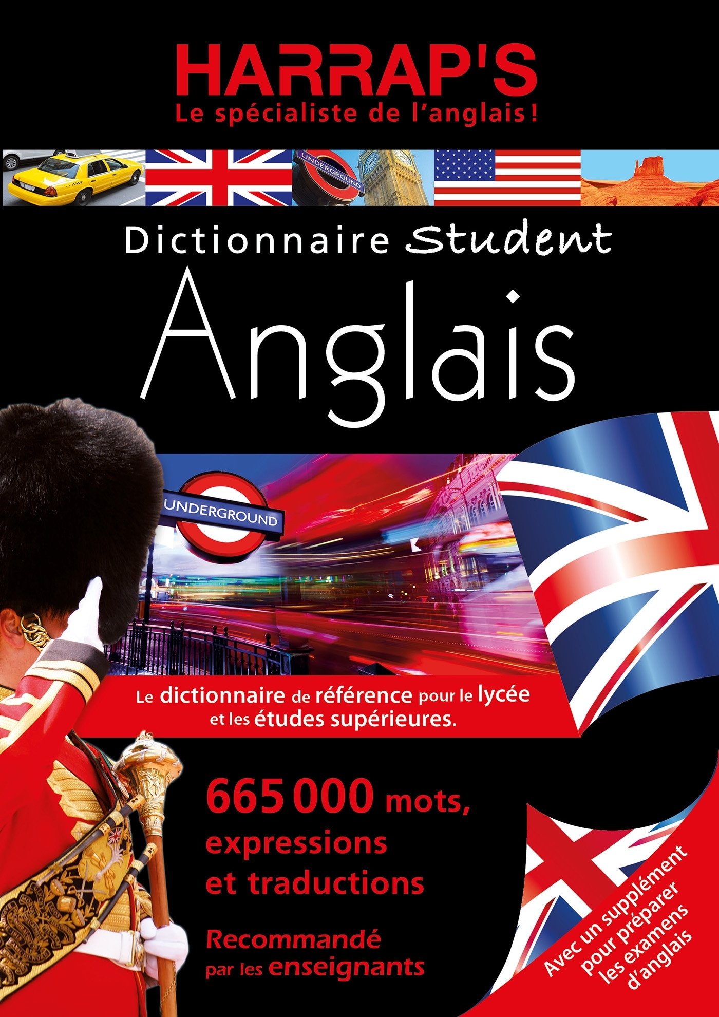 HARRAP-S DICTIONNAIRE STUDENT ANGLAIS -   - HARRAPS