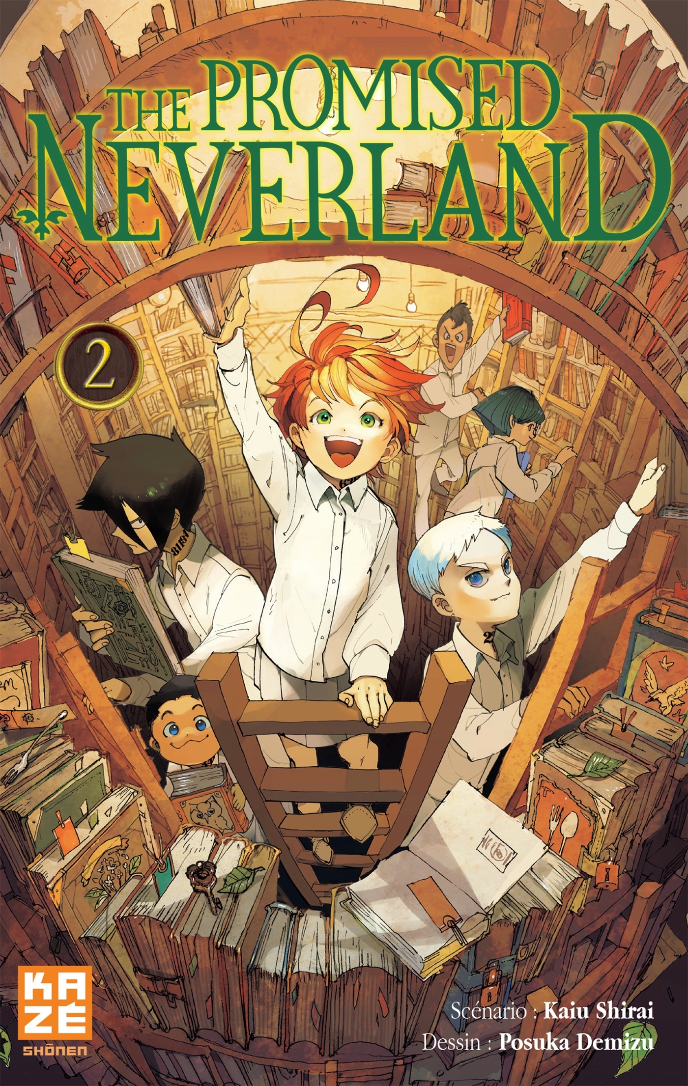 THE PROMISED NEVERLAND T02 - Posuka Demizu - CRUNCHYROLL