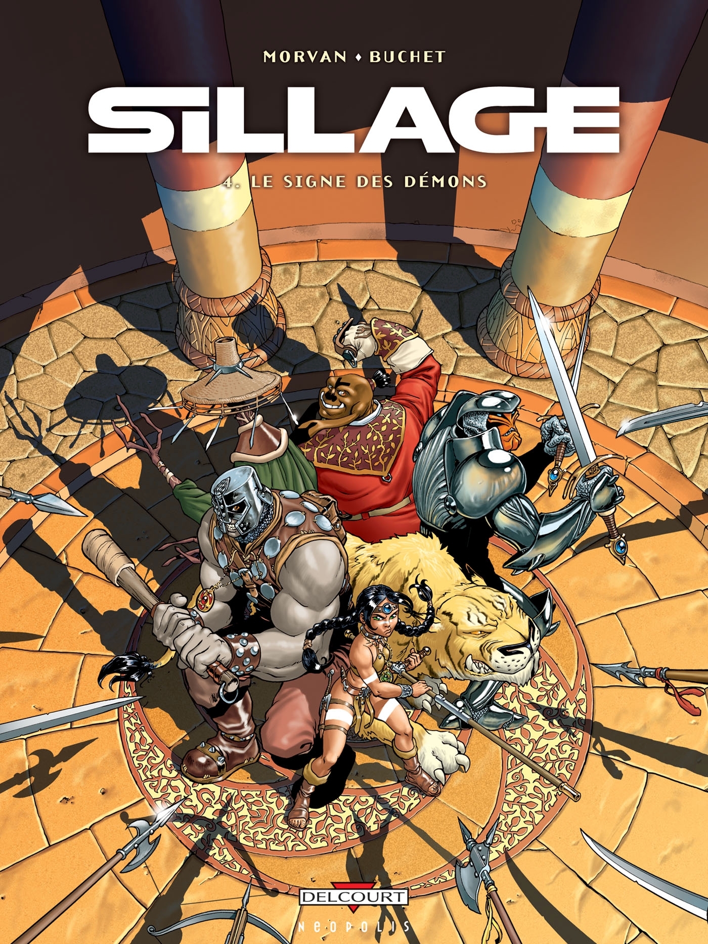 SILLAGE T4 LE SIGNE DES DEMONS -  MORVAN+BUCHET - DELCOURT