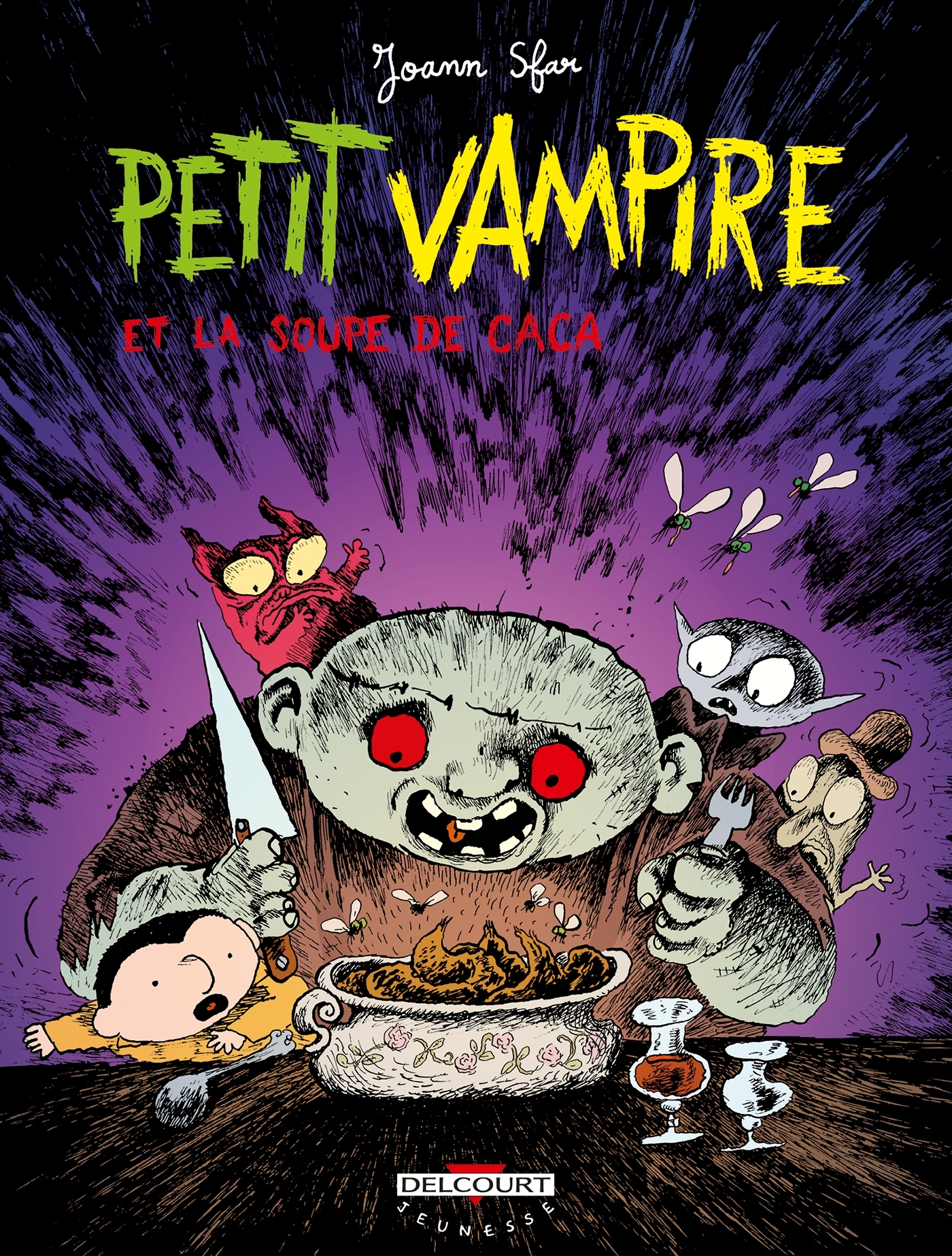 PETIT VAMPIRE T5 ET LA SOUPE DE CACA -  SFAR-J - DELCOURT