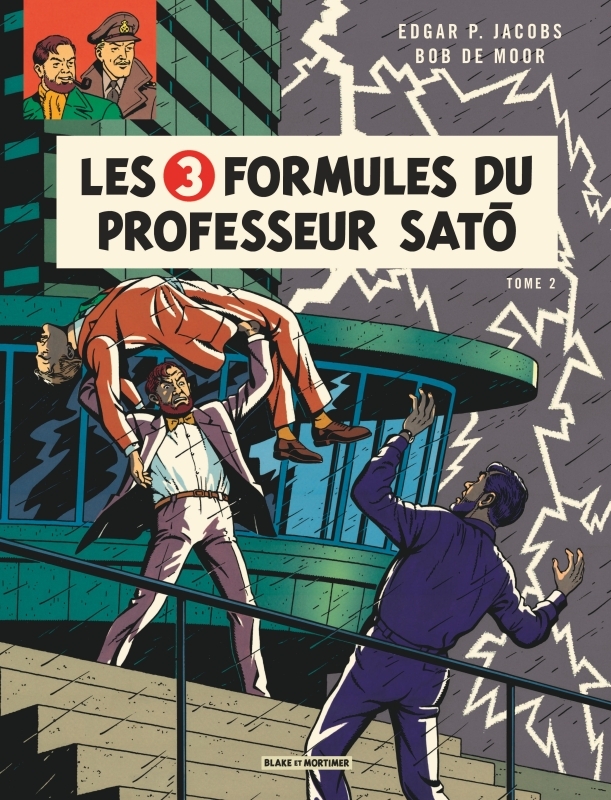 BLAKE ET MORTIMER T12 LES 3 FORMULES DU PROFESSEUR SATO T2 -  Edgar P. Jacobs - BLAKE MORTIMER