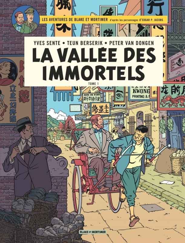 BLAKE ET MORTIMER T25 VALLEE DES IMMORTELS T1 -  Sente Yves - BLAKE MORTIMER