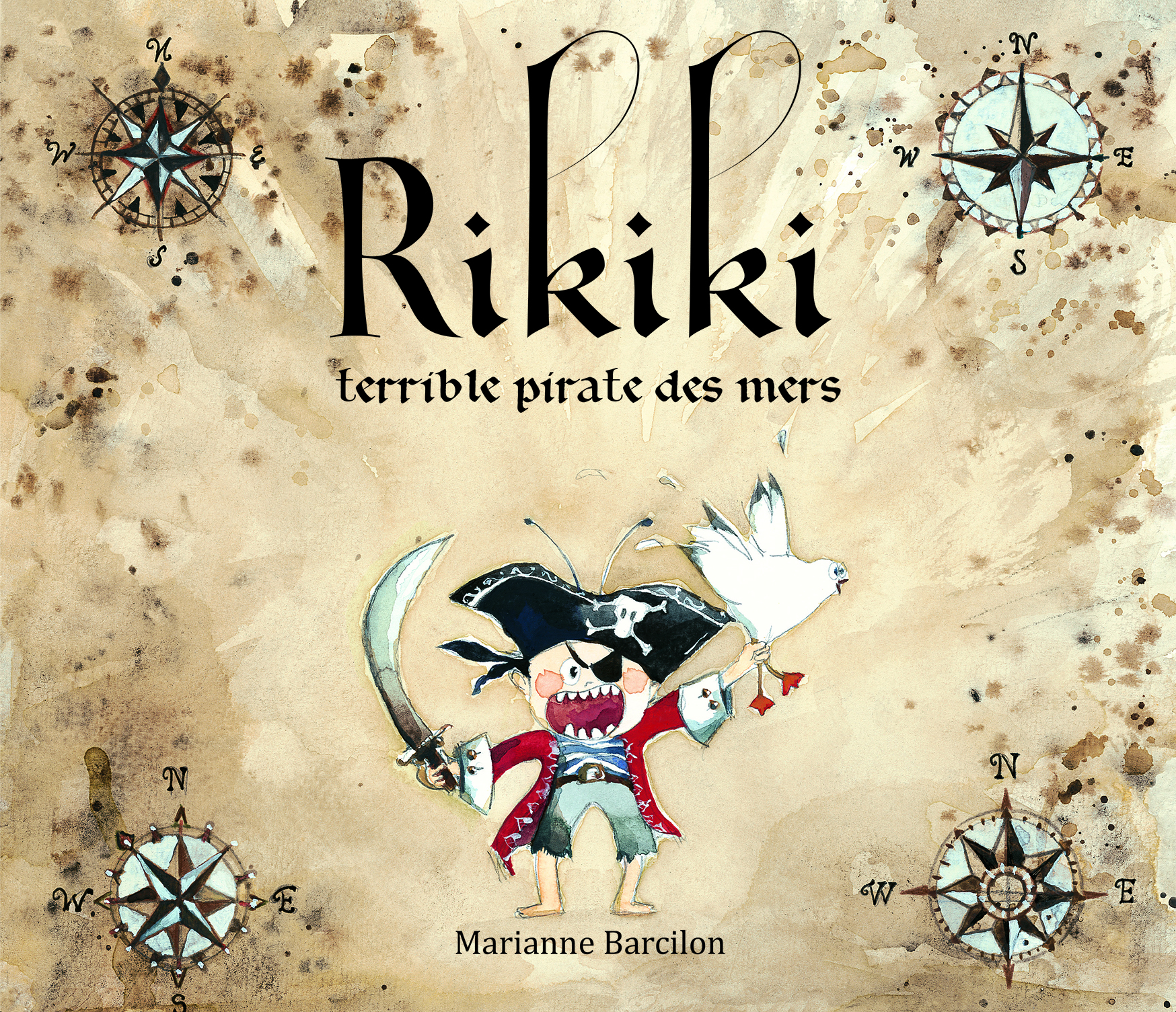 RIKIKI TERRIBLE PIRATE DES MERS - Marianne Barcilon - KALEIDOSCOPE