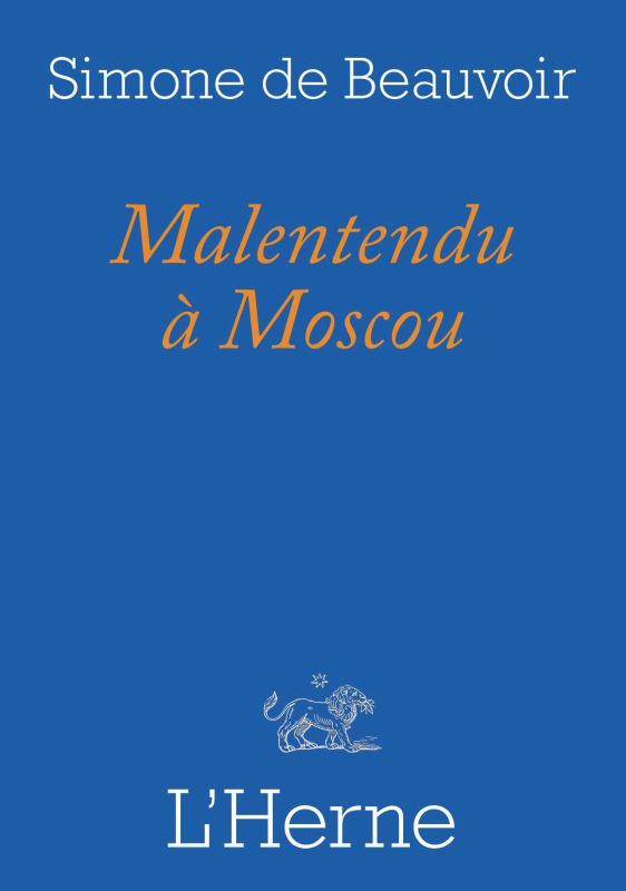 malentendu a moscou -  SIMONE DE BEAUVOIR - L'HERNE