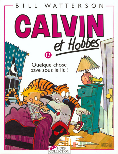 CALVIN HOBBES T12 QUELQUE CHOSE BAVE SO - Bill Watterson - HORS COLLECTION