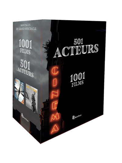 COFFRET CINEMA 2022 - 501 ACTEURS - 1001 FILMS -  Collectif - OMNIBUS