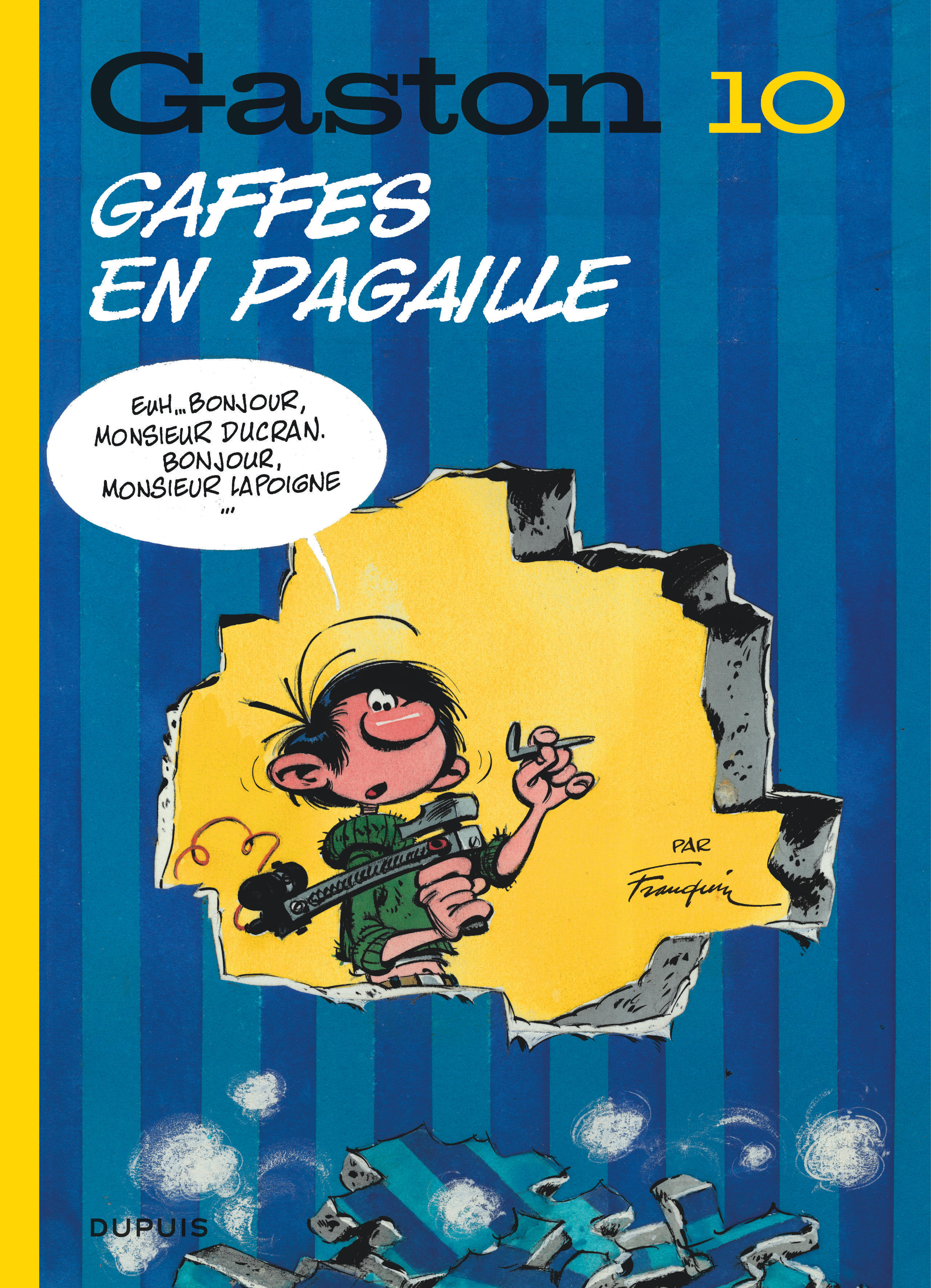 GASTON T10 EDITION 2018 GAFFES EN PAGAILLE -  Franquin - DUPUIS