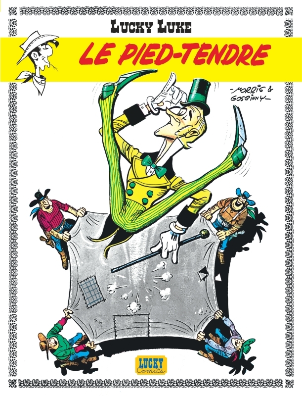 LUCKY LUKE T2 LE PIED-TENDRE -  MORRIS - LUCKY