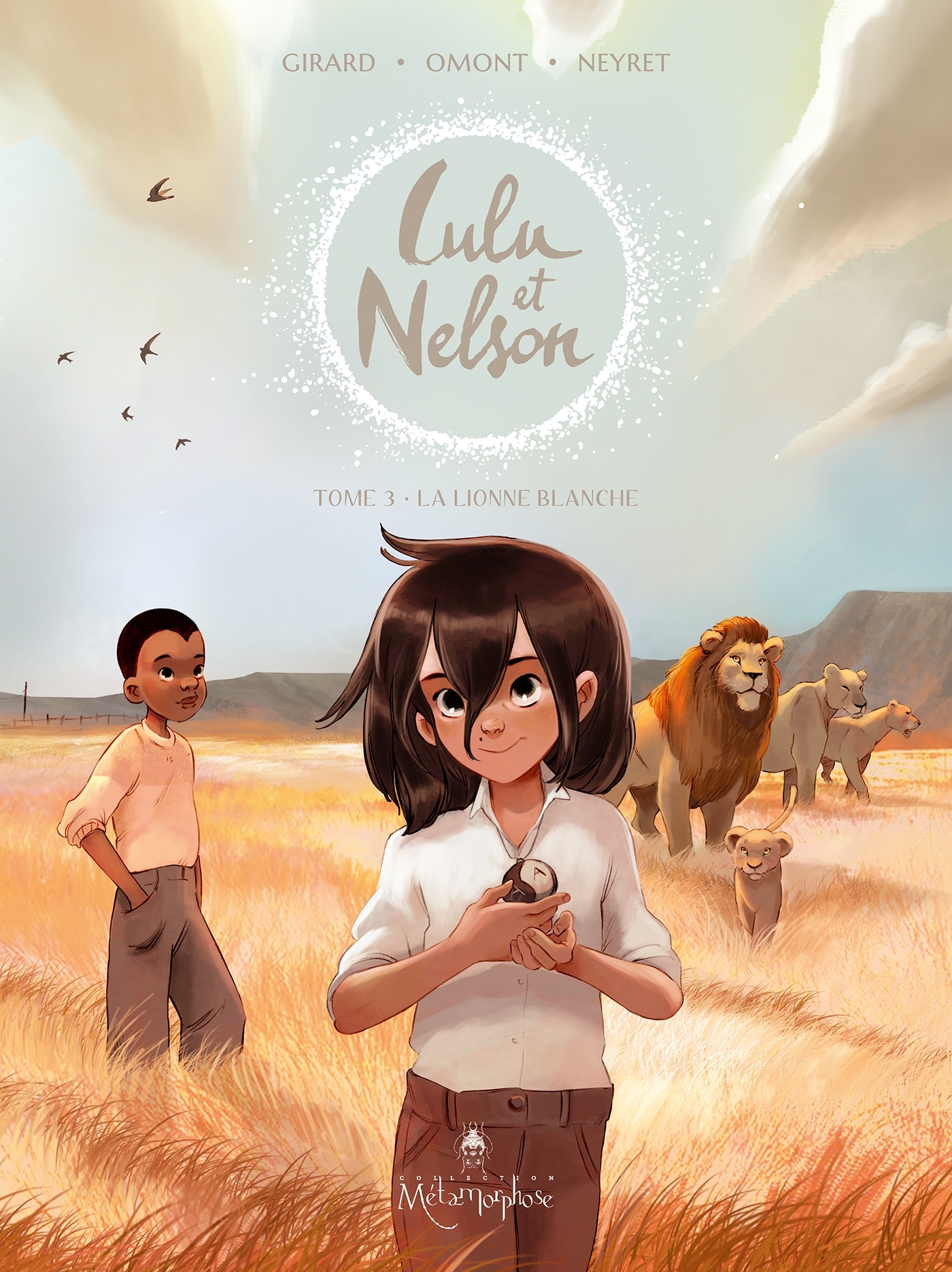 LULU ET NELSON T03 - LA LIONNE BLANCHE - Charlotte Girard - SOLEIL