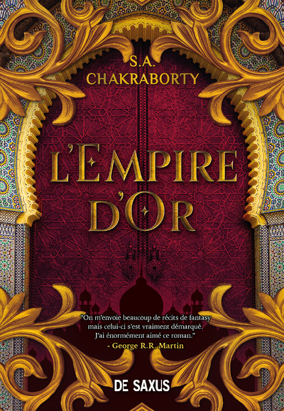 L EMPIRE D OR BROCHE - S.A. Chakraborty - DE SAXUS