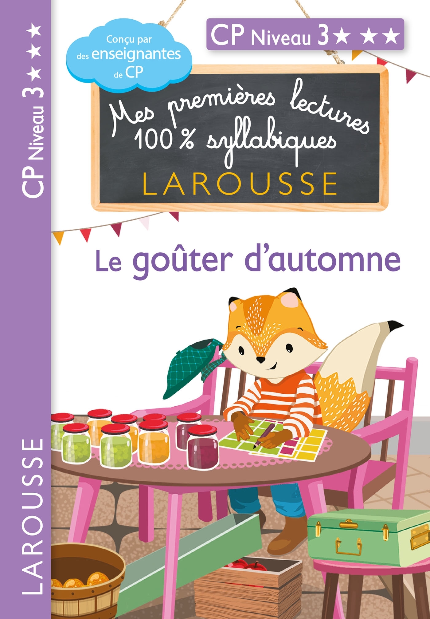 PREMIERES LECTURES SYLLABIQUES - CP NIVEAU 3 - L-AUTOMNE - Giulia Levallois - LAROUSSE