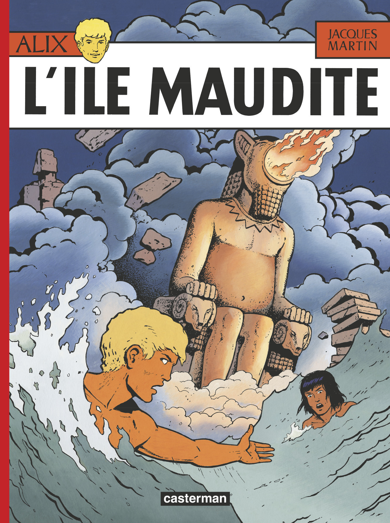 ALIX T3 L-ILE MAUDITE - Jacques Martin - CASTERMAN