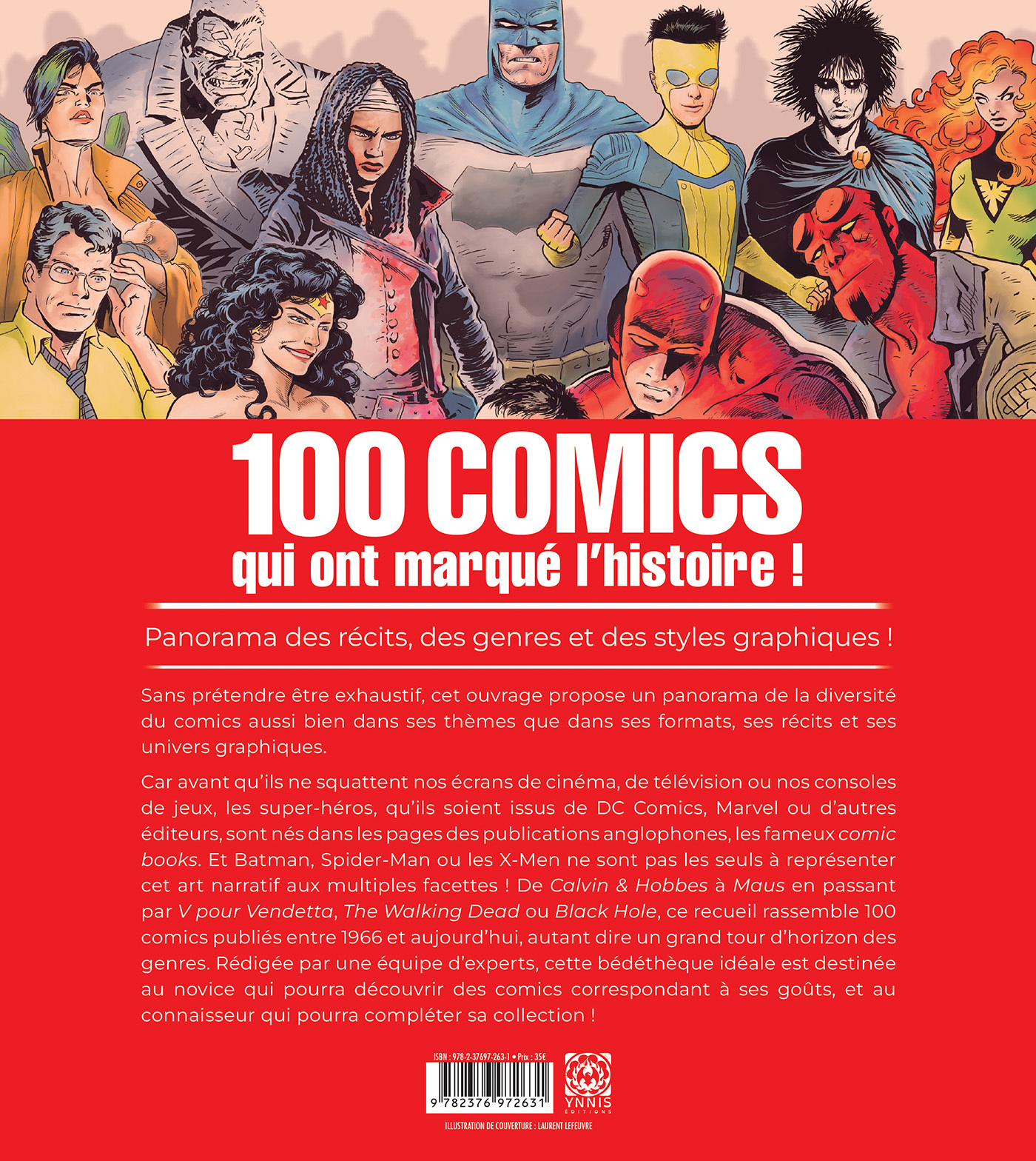 100 COMICS QUI ONT MARQUE L-HISTOIRE -   - YNNIS