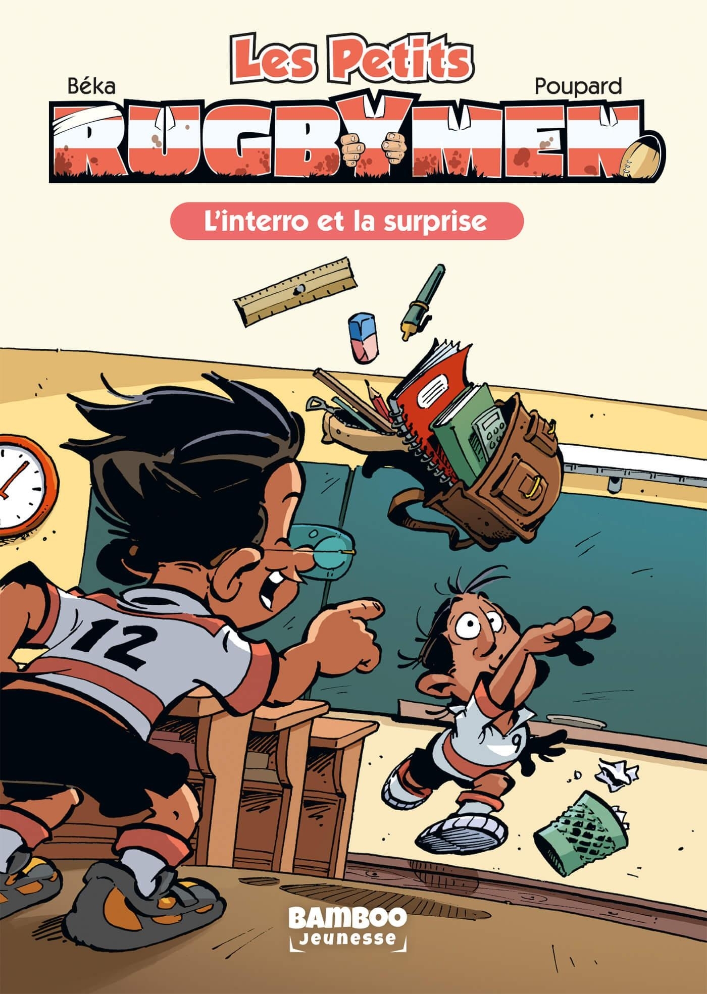 - LES PETITS RUGBYMEN - T02 - L-INTERRO ET LA SURPRISE (NOUVELLE ED -  BeKa - BAMBOO