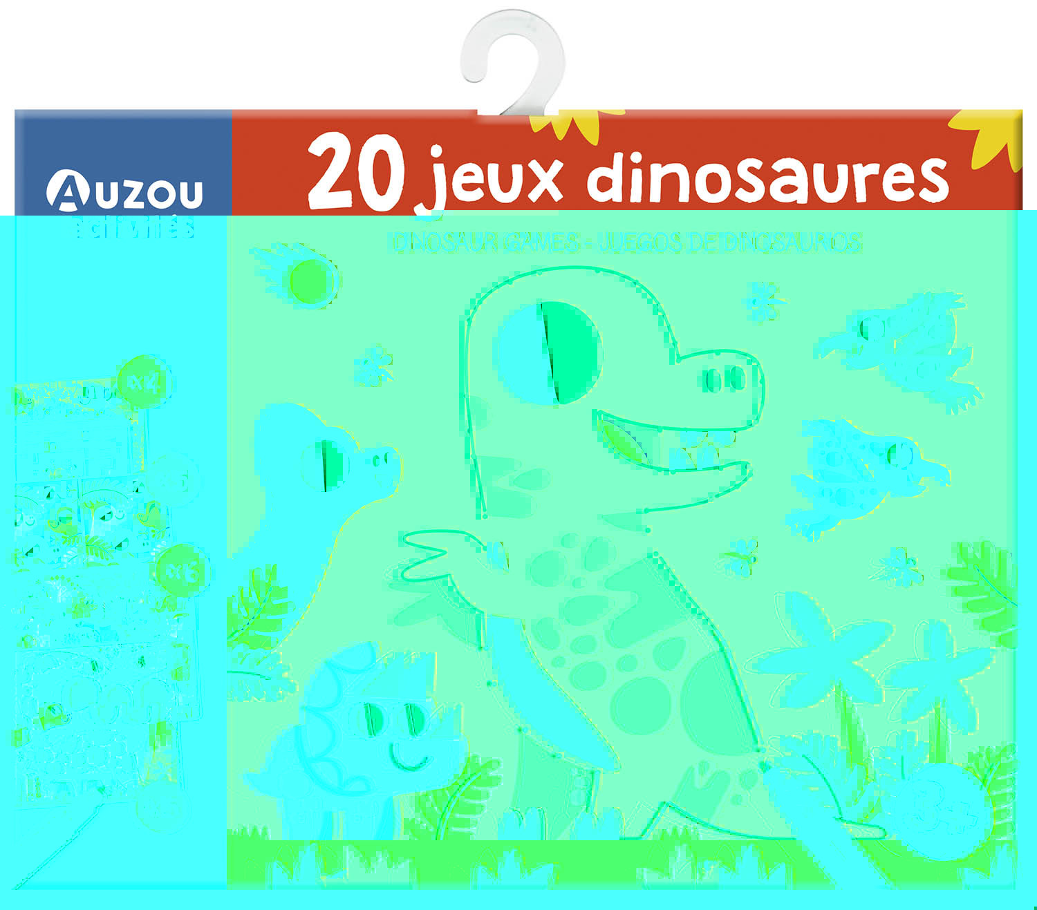 20 P-TITS JEUX - DINOSAURES -  PINTACHAN - AUZOU