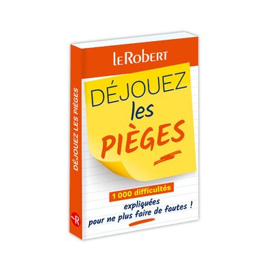 DEJOUEZ LES PIEGES -  Collectif - LE ROBERT