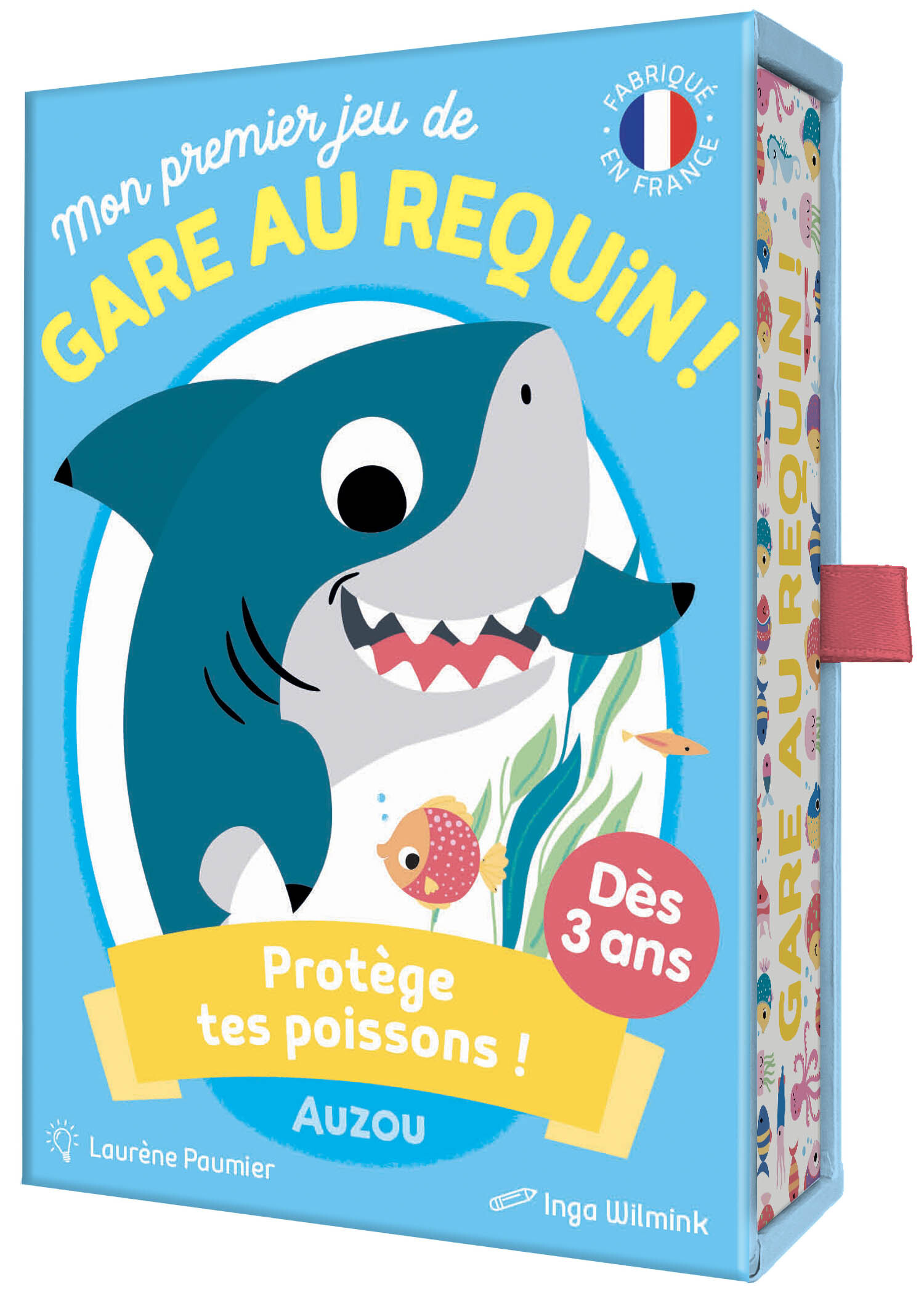 MON PREMIER JEU DE GARE AU REQUIN ! - Laurene Paumier - AUZOU