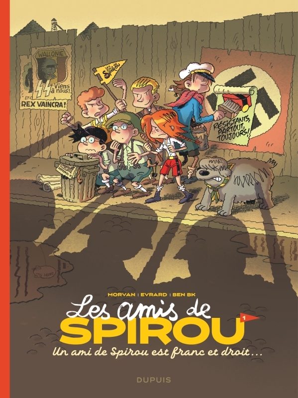 LES AMIS DE SPIROU... T01 UN AMI DE SPIROU EST FRANC ET DROIT... -  BenBK - DUPUIS