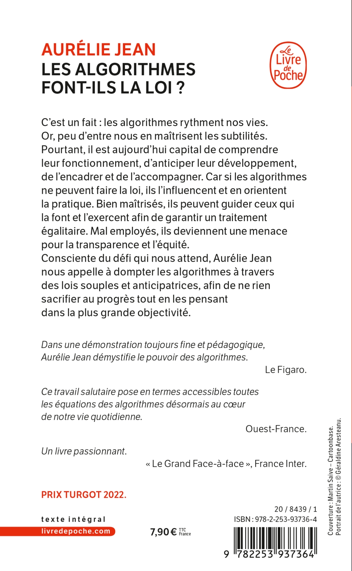 LES ALGORITHMES FONT-ILS LA LOI ? - Aurélie Jean - LGF