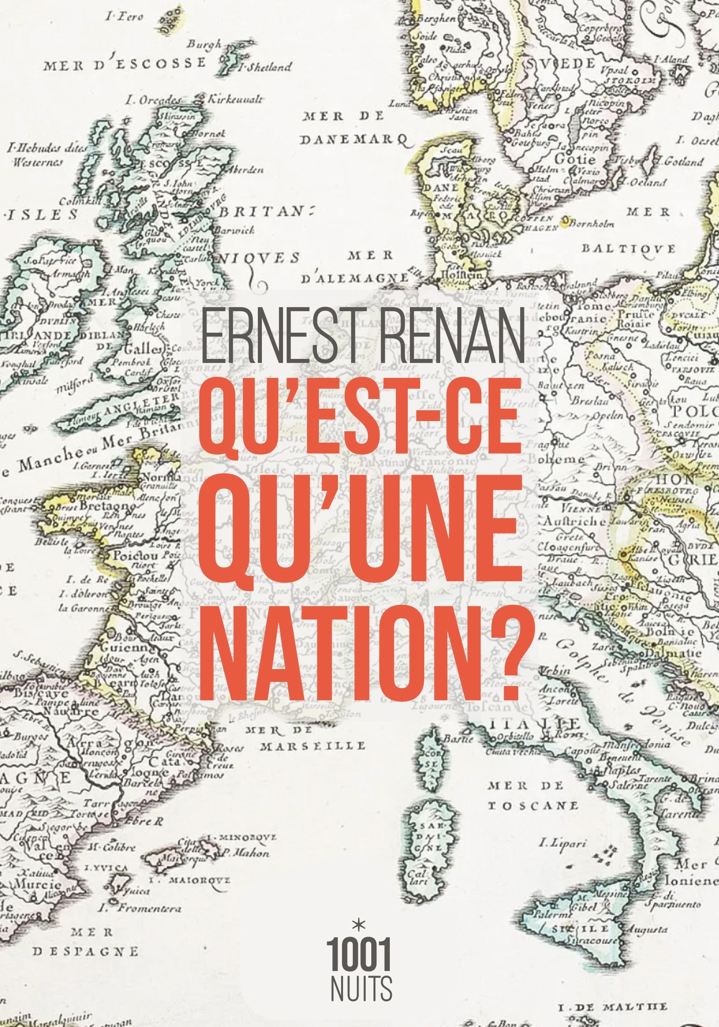 QU-EST-CE QU-UNE NATION ? NED - Ernest Renan - 1001 NUITS