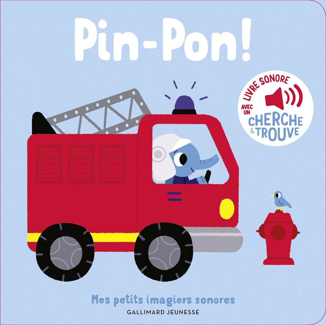 PIN-PON ! - DES SONS A ECOUTER, DES IMAGES A REGARDER - Marion Billet - GALLIMARD JEUNE