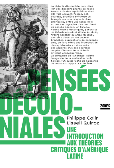 PENSEES DECOLONIALES - Philippe Colin - ZONES