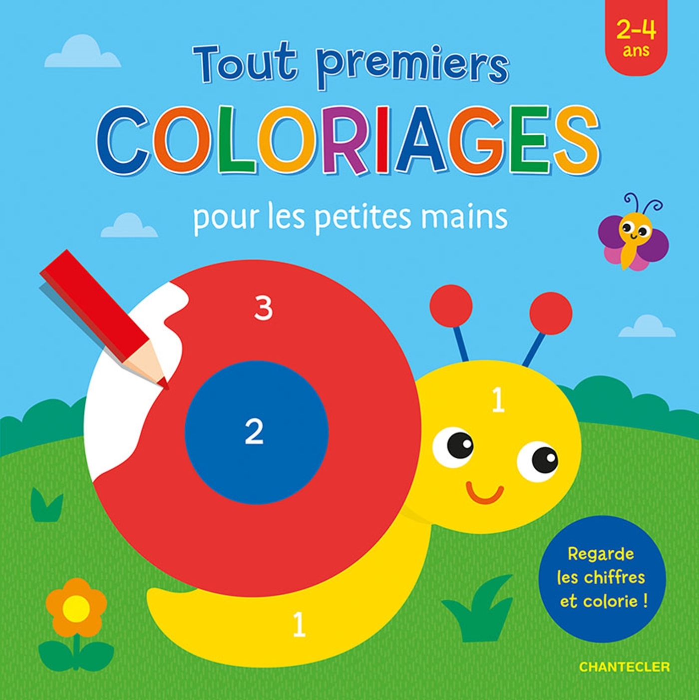 TOUT PREMIERS COLORIAGES CODES POUR LES PETITES MAINS -  Collectif - CHANTECLER