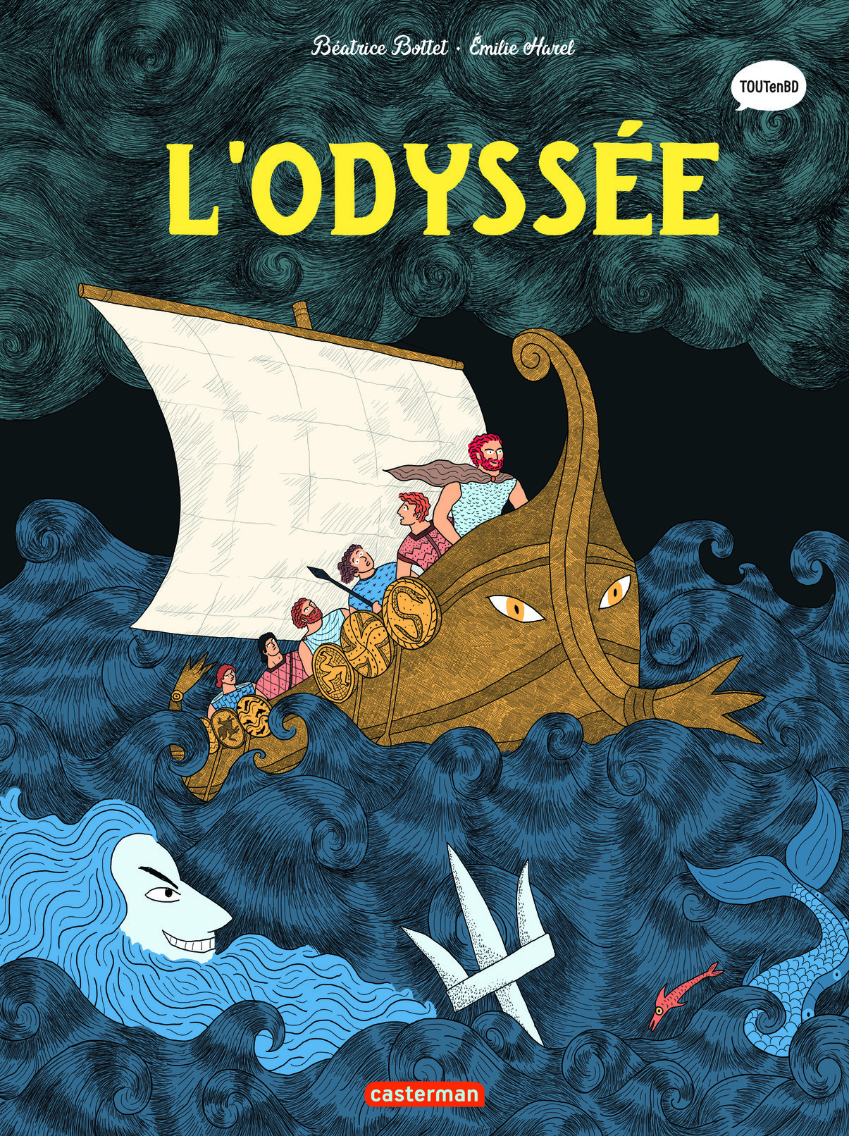 LA MYTHOLOGIE EN BD - L-ODYSSEE INTEGRALE (NE 2023) - Béatrice Bottet - CASTERMAN