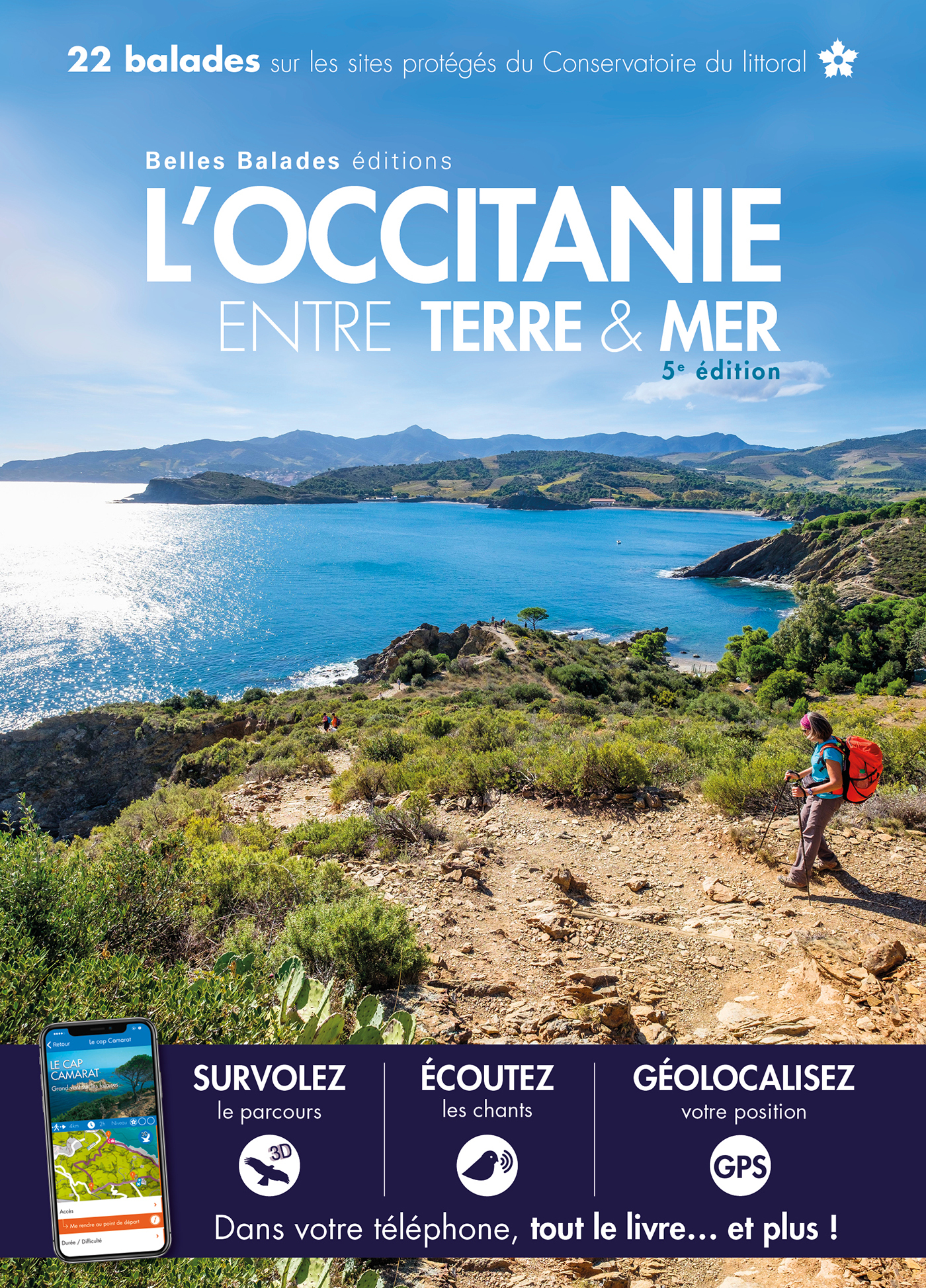 L-OCCITANIE ENTRE TERRE ET MER -  Collectif - BELLES BALADES