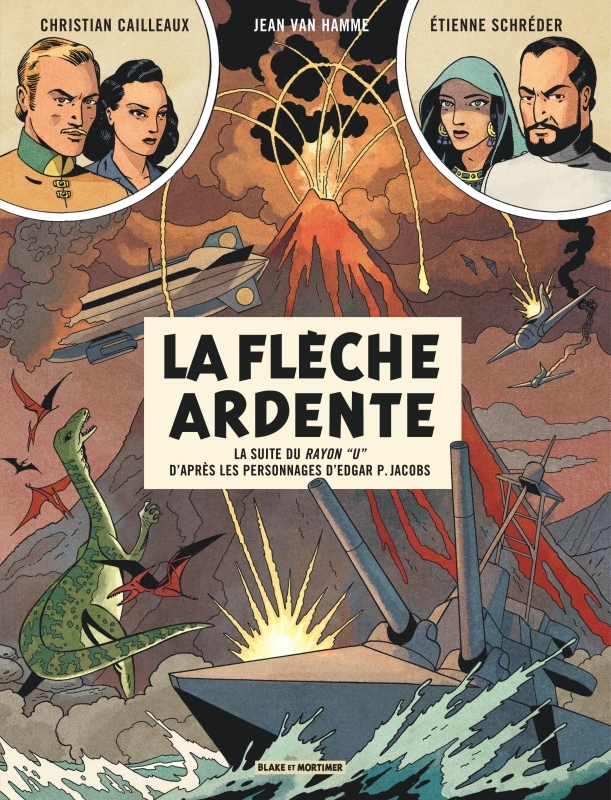 AVANT BLAKE ET MORTIMER T02 - LA FLECHE ARDENTE -  Van Hamme Jean - BLAKE MORTIMER