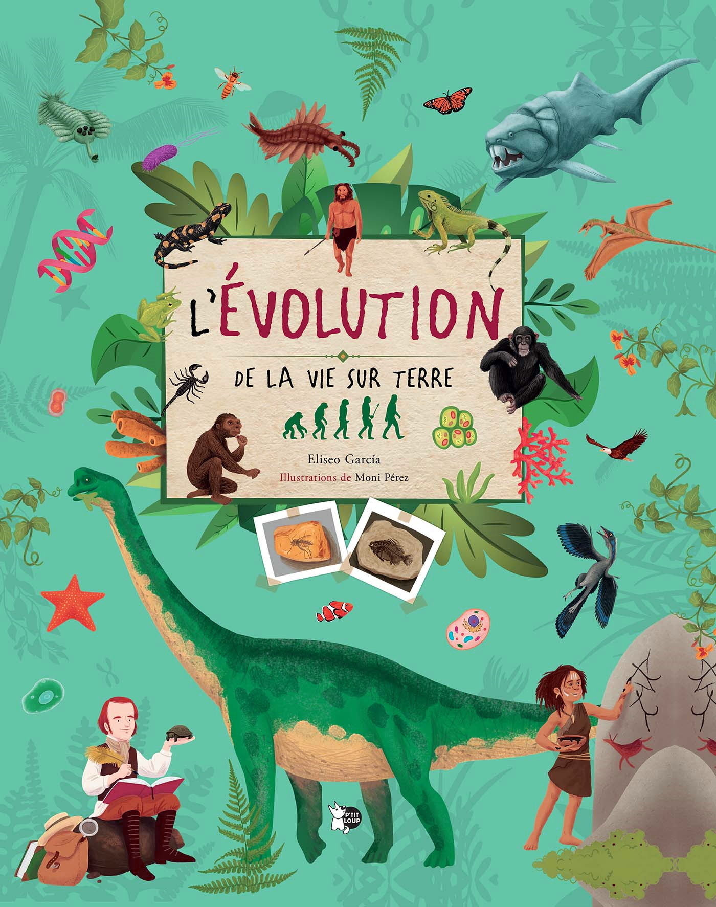 L-EVOLUTION DE LA VIE SUR TERRE -  Collectif - PTIT LOUP