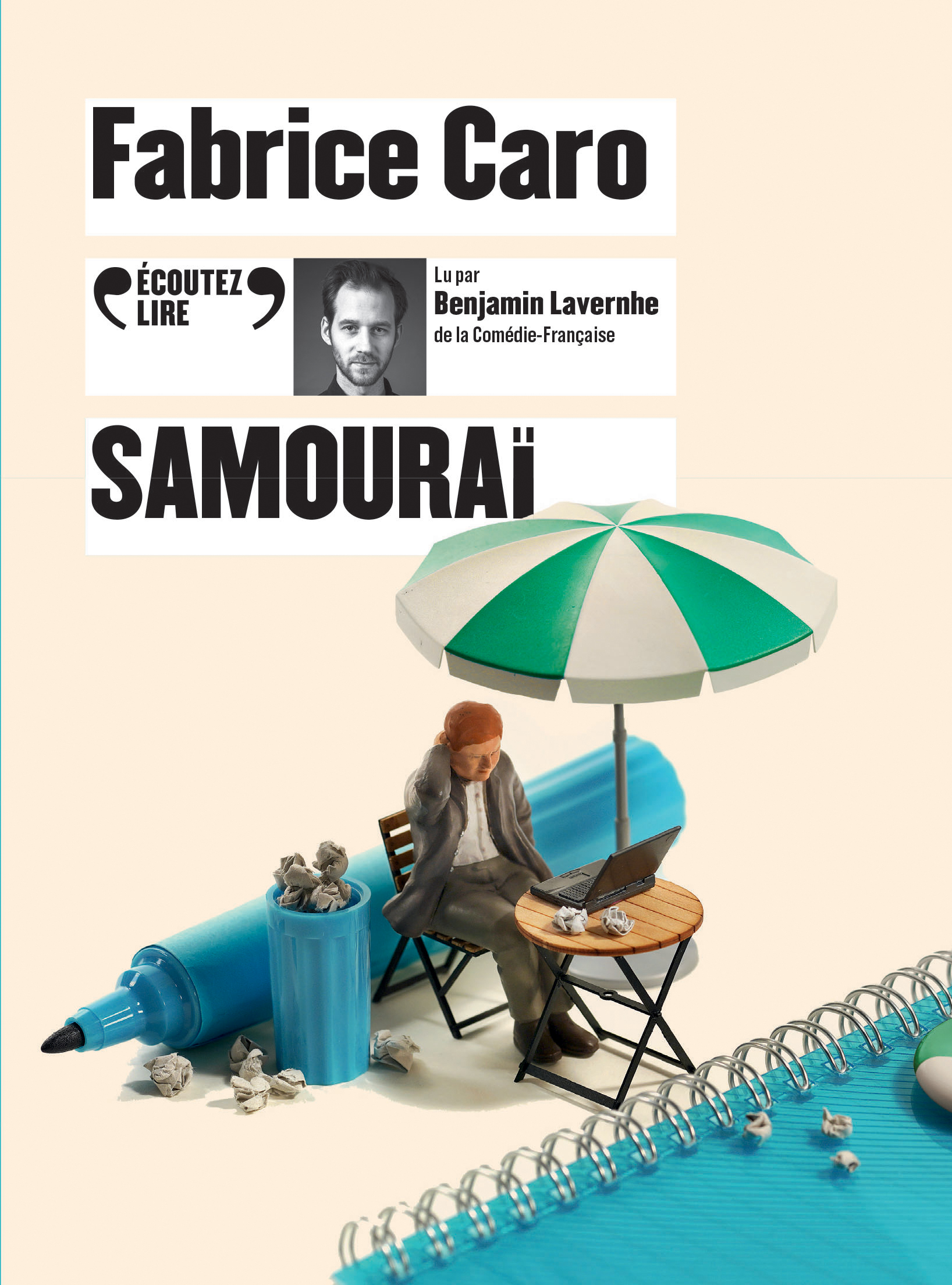 SAMOURAI CD - AUDIO - Fabrice Caro - GALLIMARD