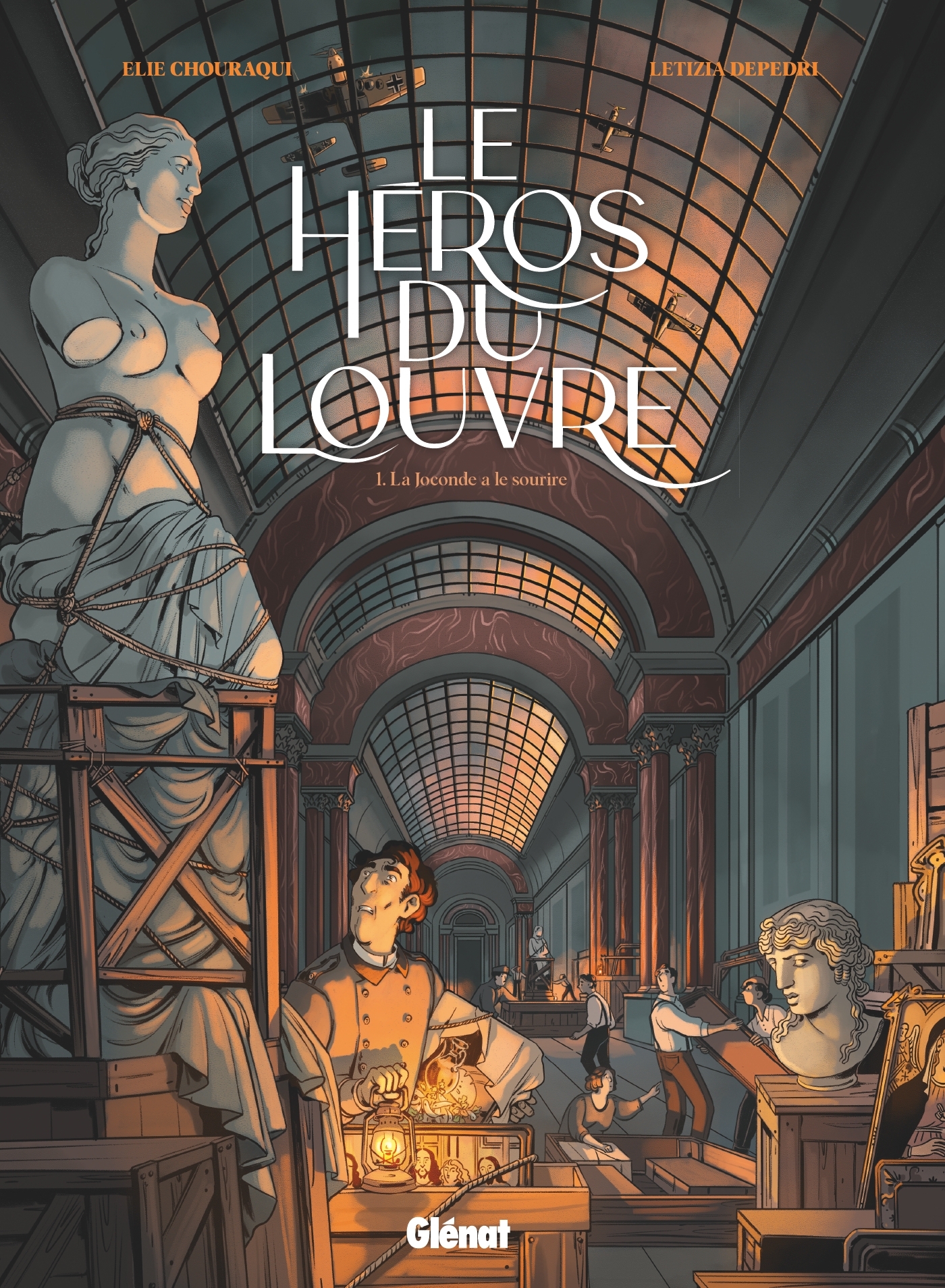 LE HEROS DU LOUVRE T01 - LA JOCONDE A LE SOURIRE - Elie Chouraqui - GLENAT