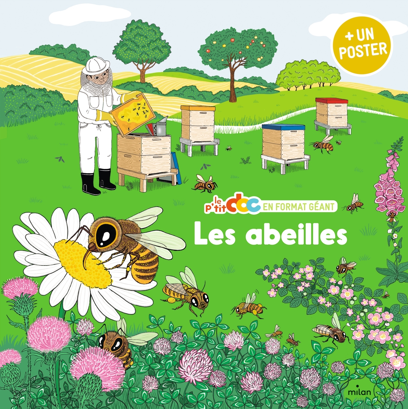 LES ABEILLES - FORMAT GEANT - Stéphanie Ledu - MILAN